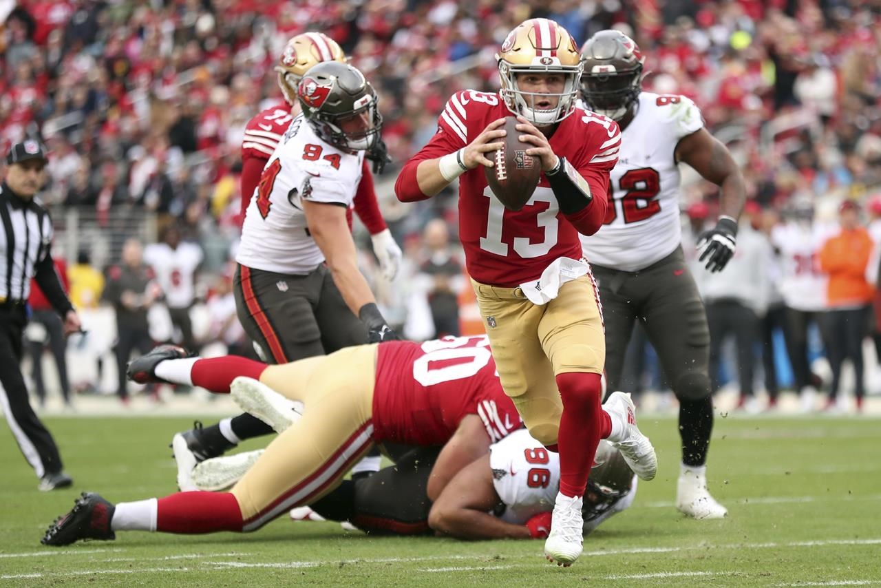 Brock Purdy Era in San Francisco off to 2-0 start after the 49ers beat the  Seahawks to clinch division - The Boston Globe