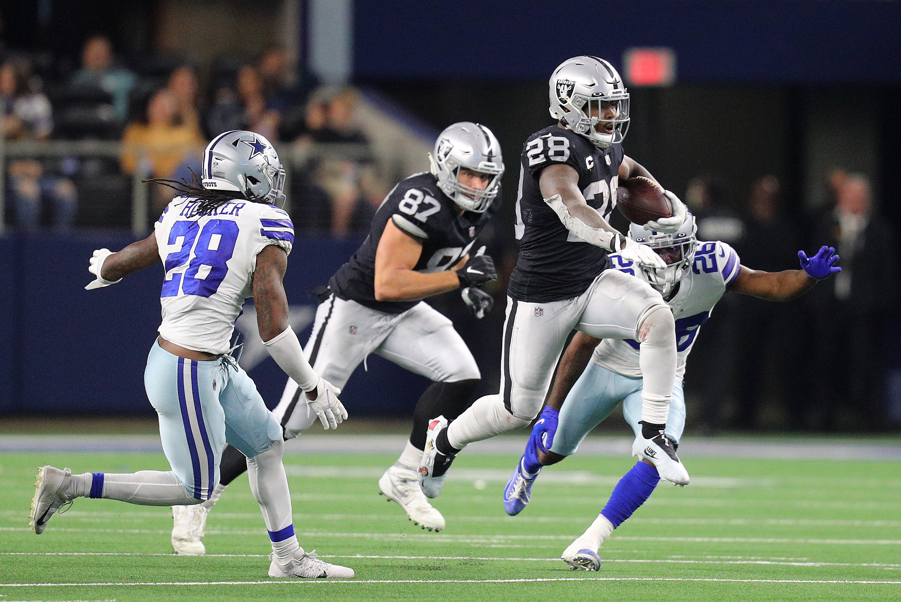 Raiders beat Cowboys 36-33 in OT on field goal after penalty