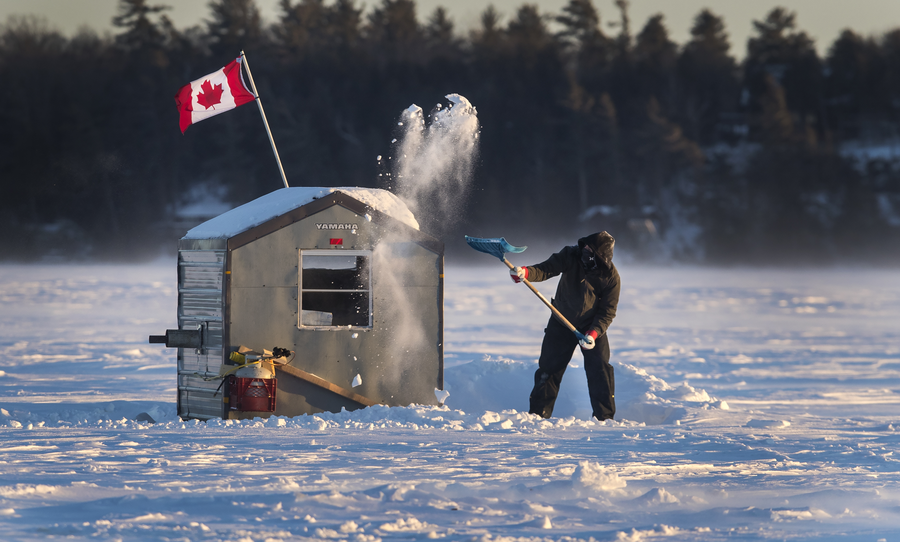 Fresh snow warnings as thousands left without power in -12C Arctic