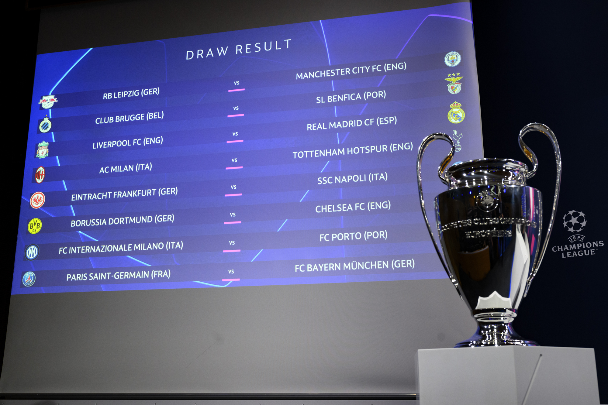 PSG to face Real Madrid in Champions League last 16 after UEFA redoes draw