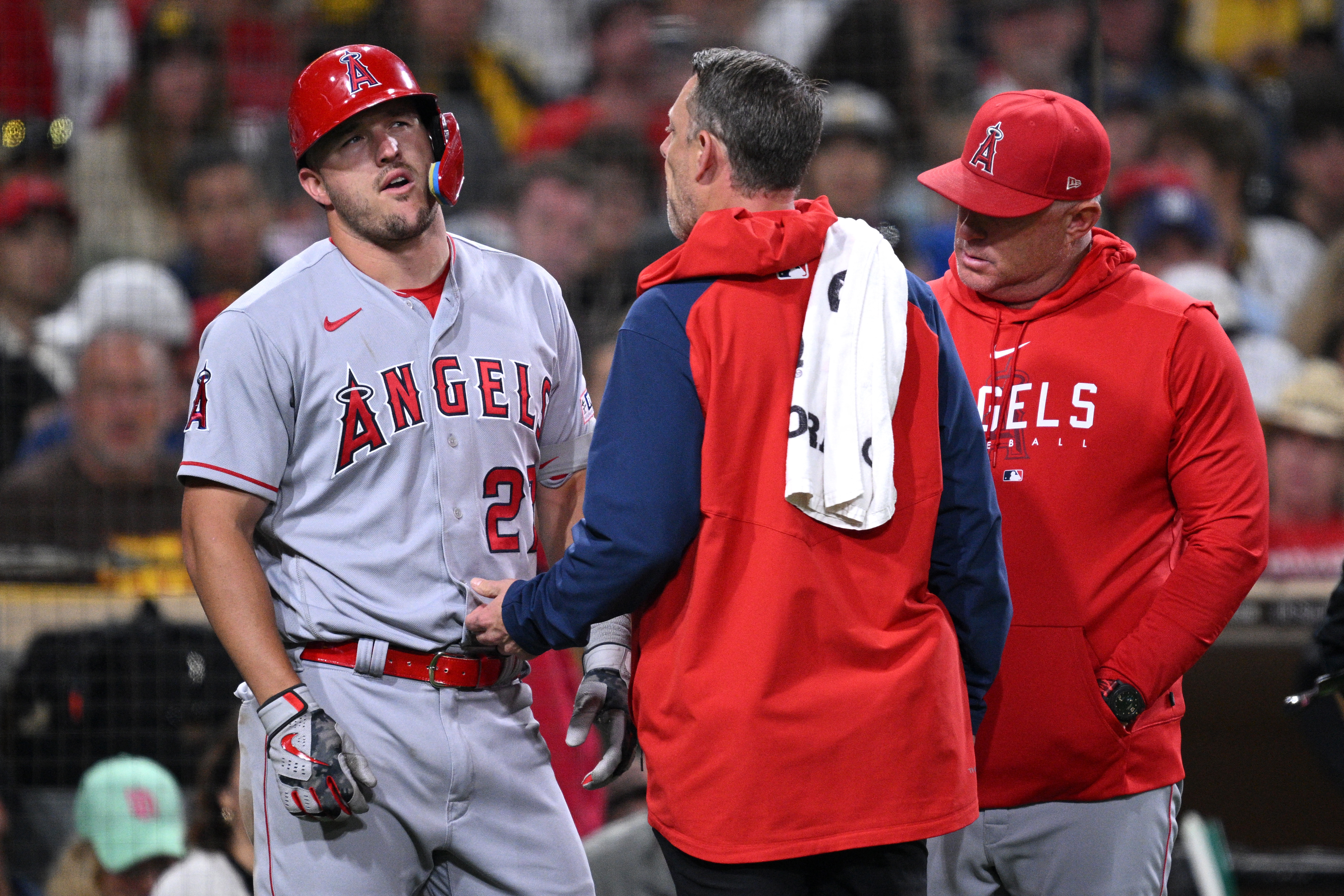 Mike Trout won't attend All-Star game while he recovers from broken left  wrist West & SoCal News - Bally Sports