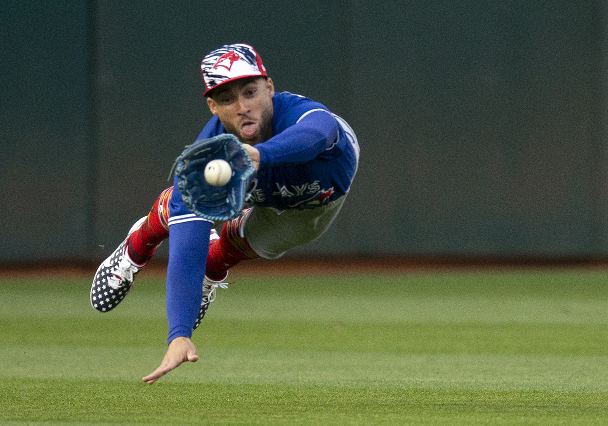 Vogt hits home run, sacrifice fly as A's beat Blue Jays 5-1