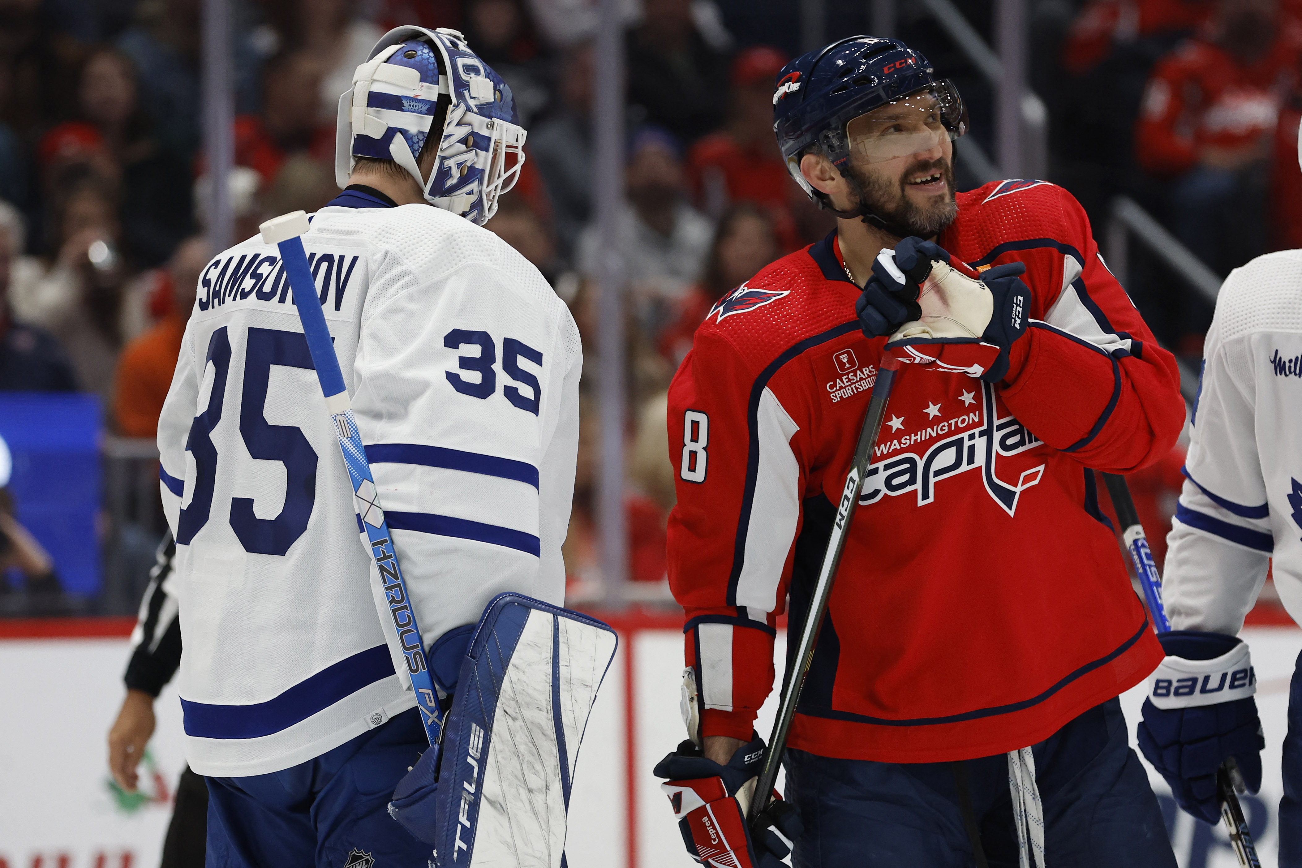 Alex Ovechkin Poised To Pass Gordie Howe After Hitting 800-Goal Mark