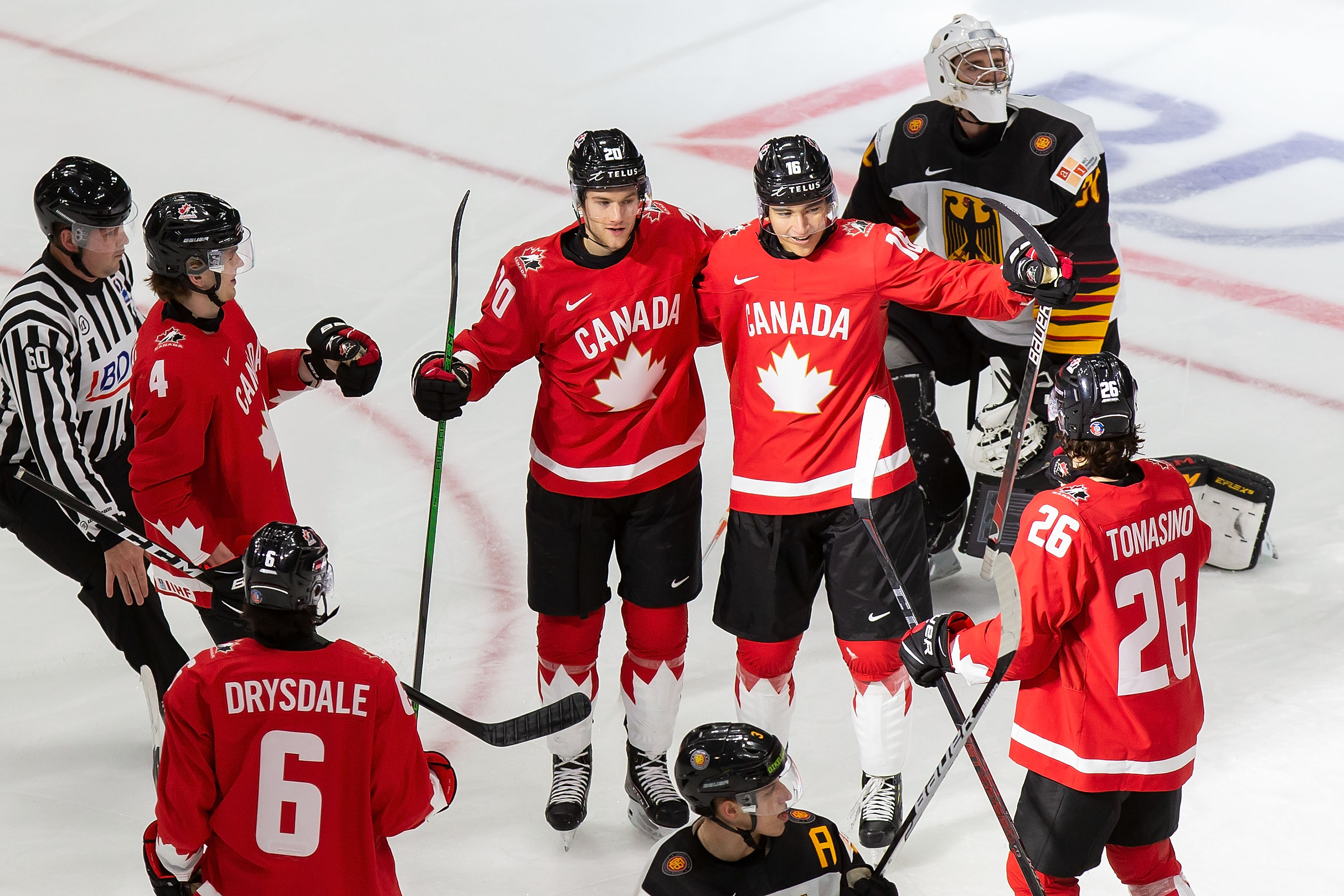 Team Canada dominates Austria at the World Juniors