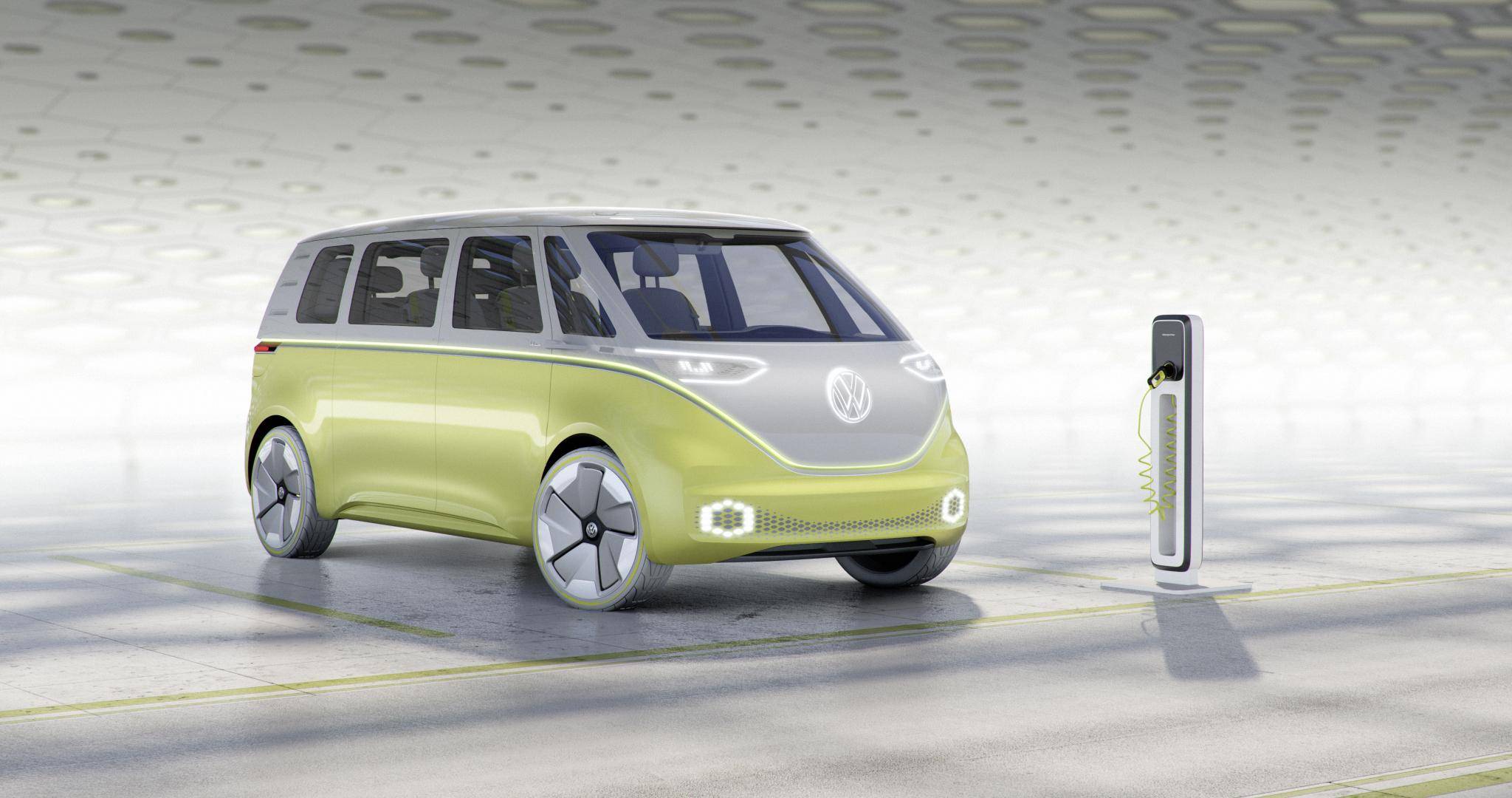 Return of the Microbus? Volkswagen unveils electric 'hippie bus