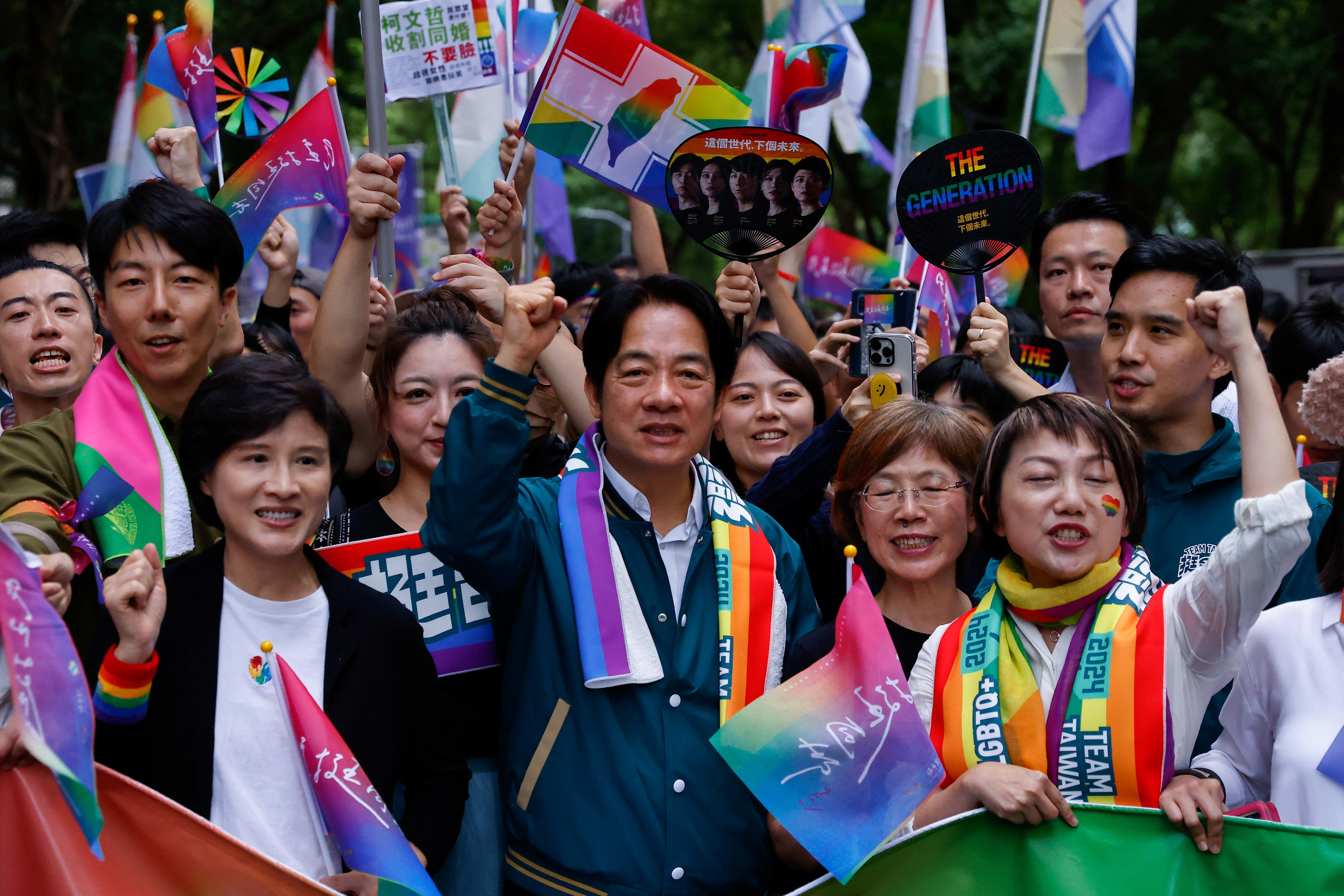 Over 150,000 gather in Taipei as Taiwan celebrates east Asia's