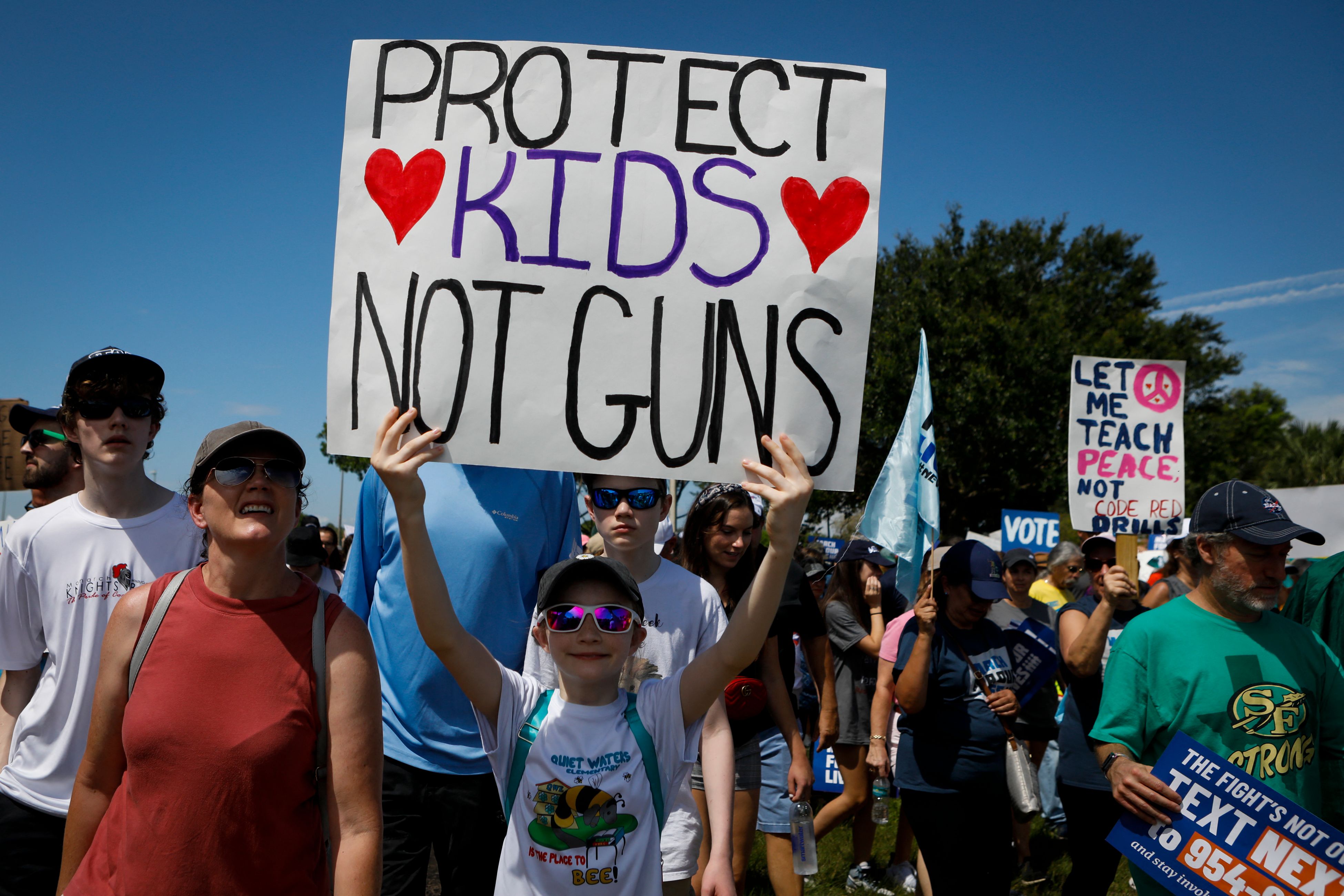 In Photos Protesters Rally Against Gun Violence Across The Us The