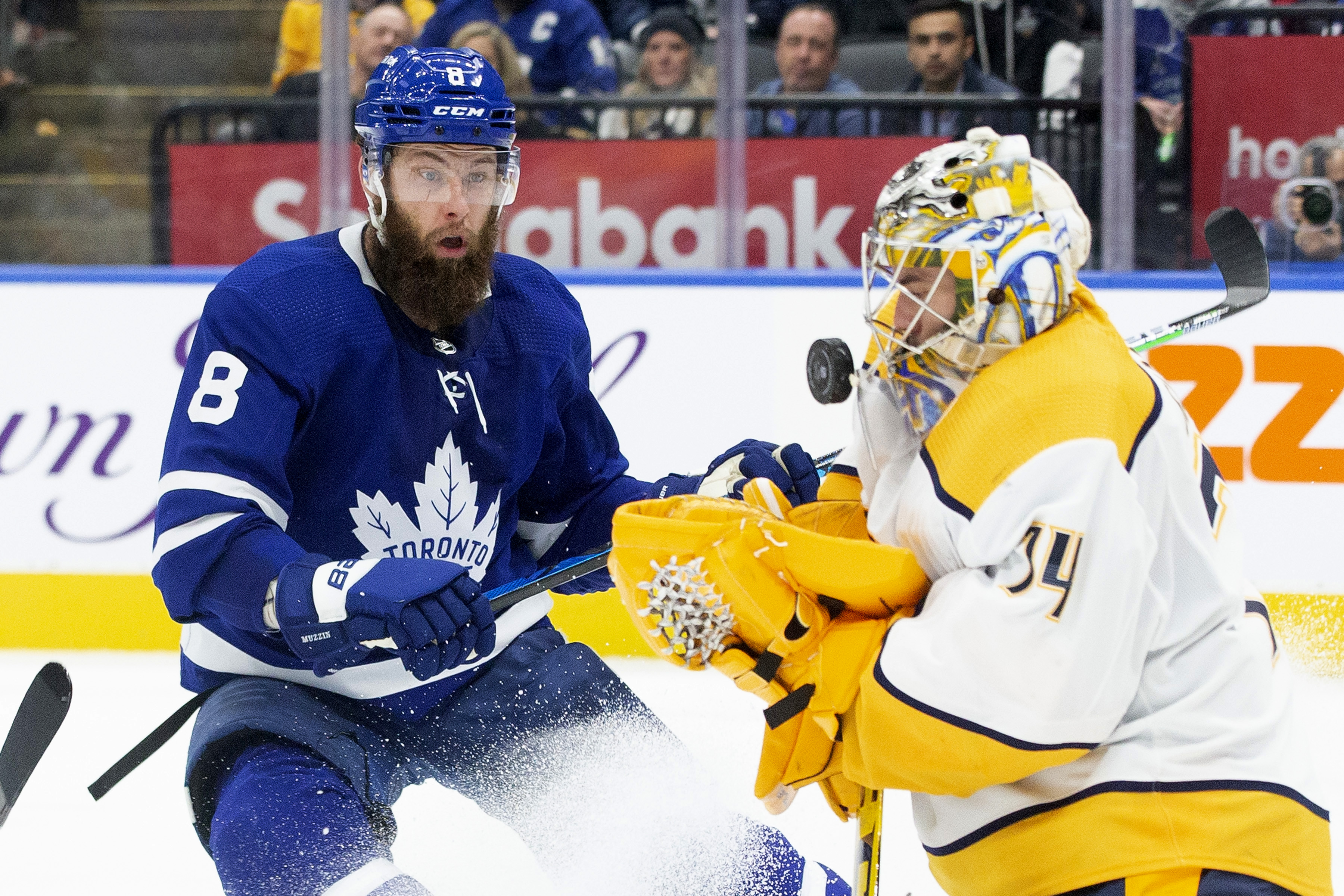 Maple Leafs defenceman Jake Muzzin out indefinitely with spine