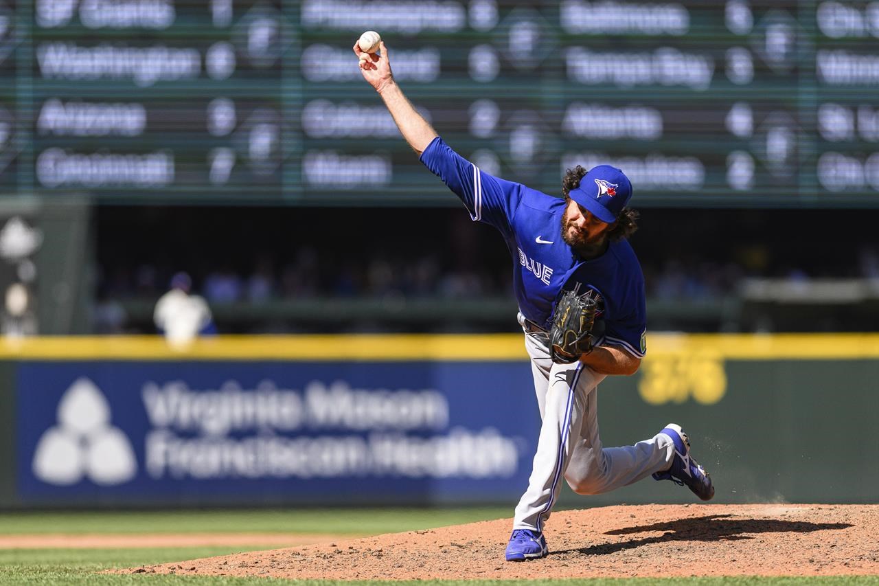 Blue Jays closer Romano pulled from All-Star Game with back