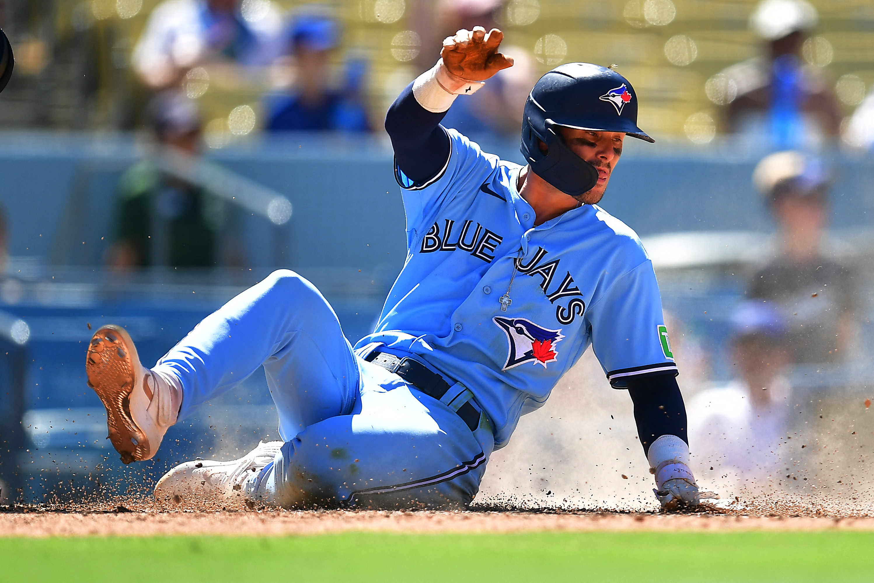 Merrifield and Jansen go deep to help Blue Jays rout Dodgers 8-1