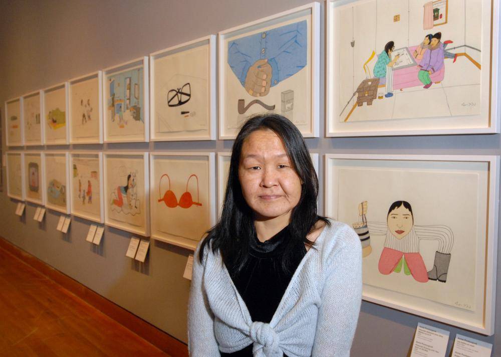 1000px x 712px - A revolutionary Inuit artist's life imitates her art, darkly - The Globe  and Mail