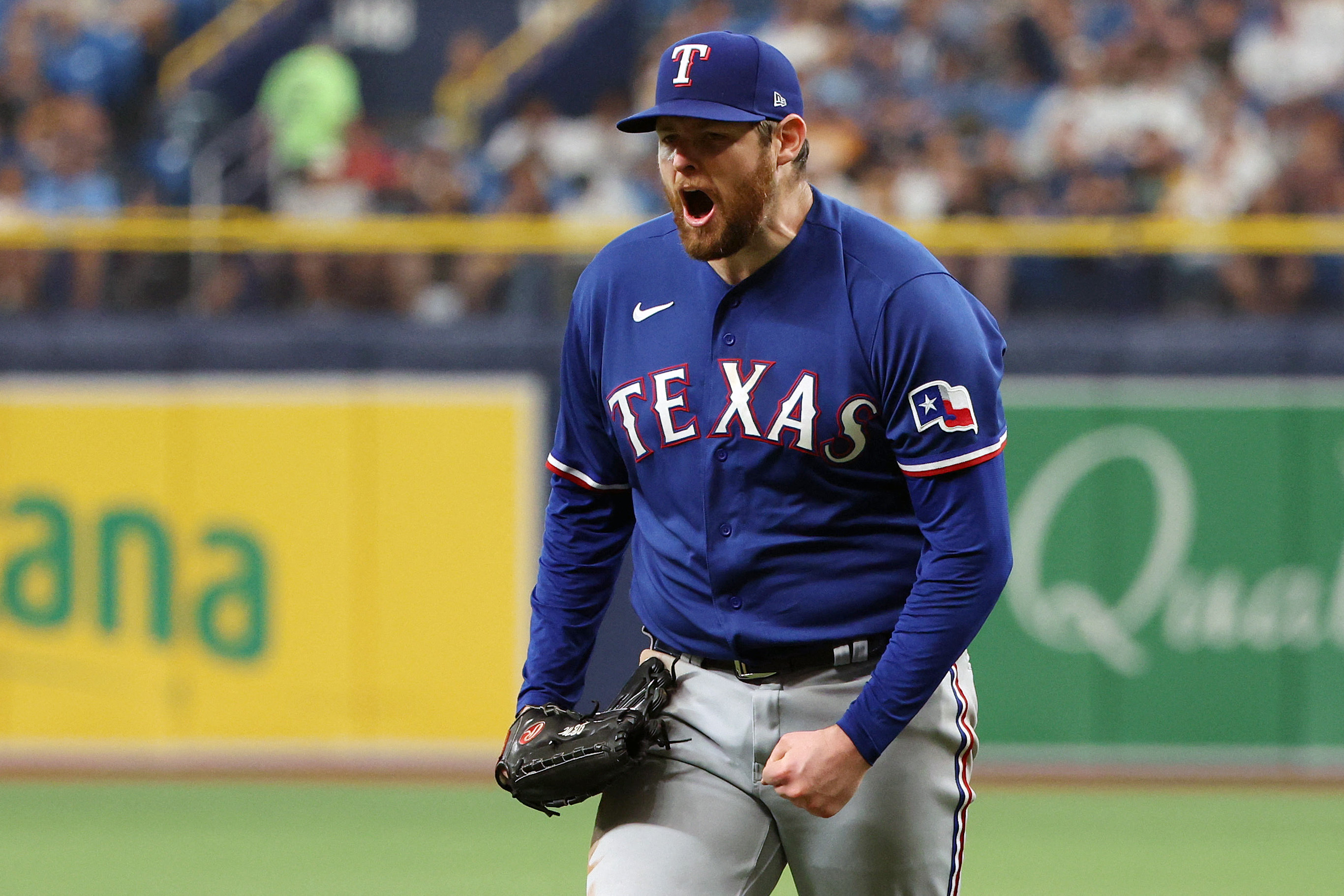 Jordan Montgomery pitches Texas Rangers past Tampa Bay Rays 4