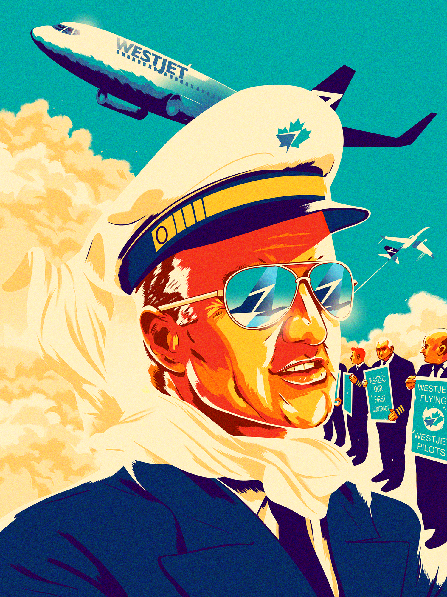 Your travel plans cancelled because WestJet pilots won't take $300