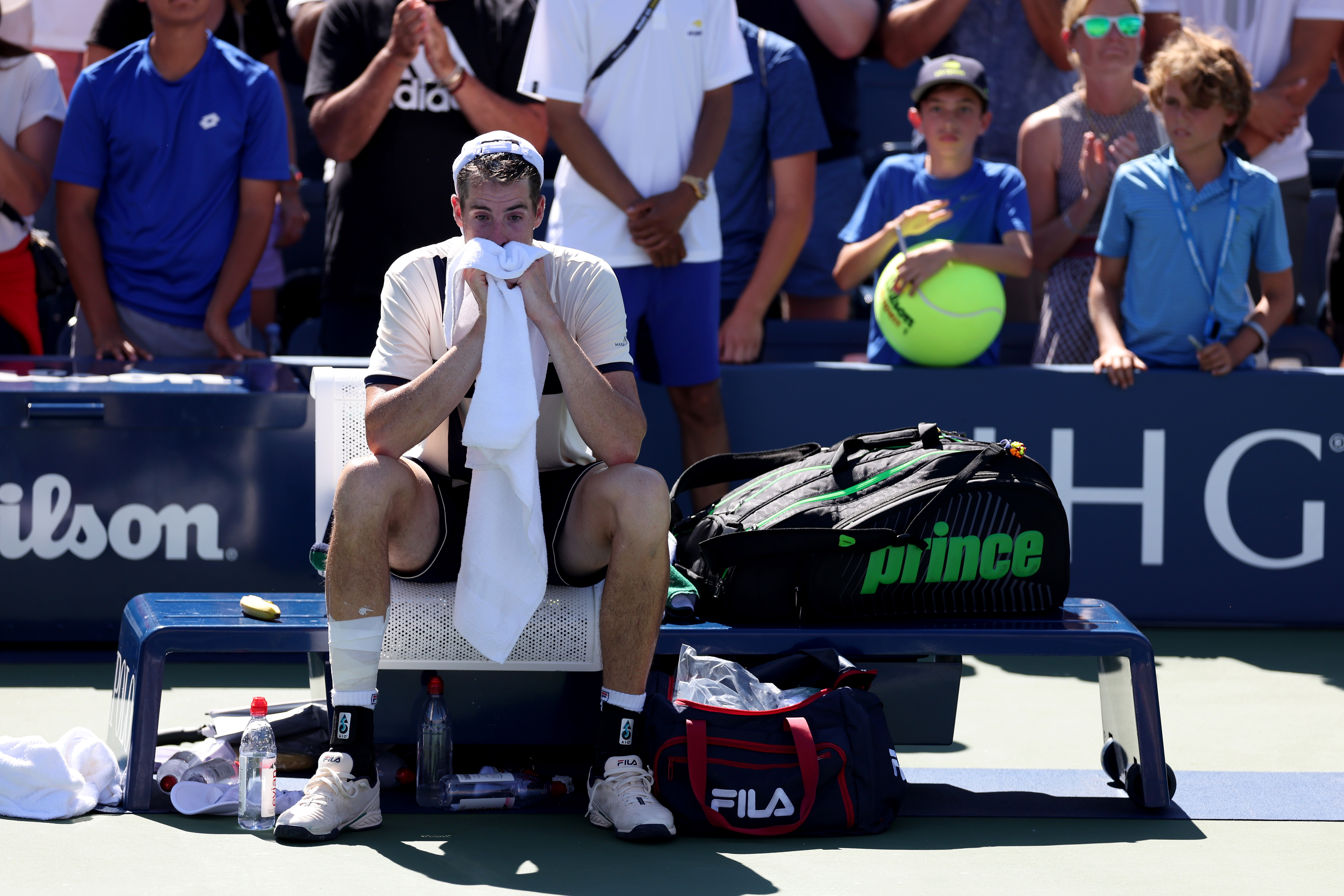 The Recorder - John Isner's US Open and tennis career ends in 5th-set  tiebreak loss