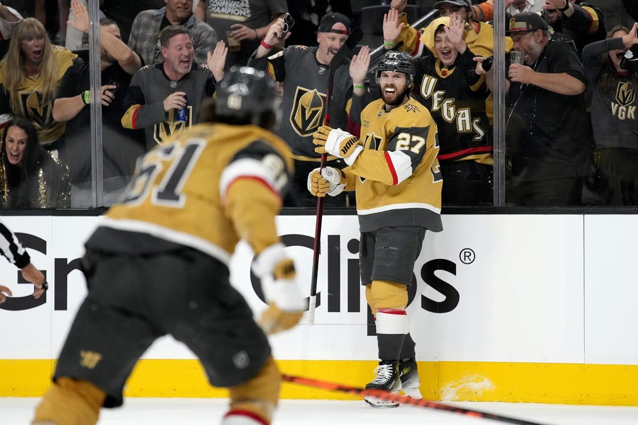 Golden Knights try not to think of Stanley Cup returning to Las