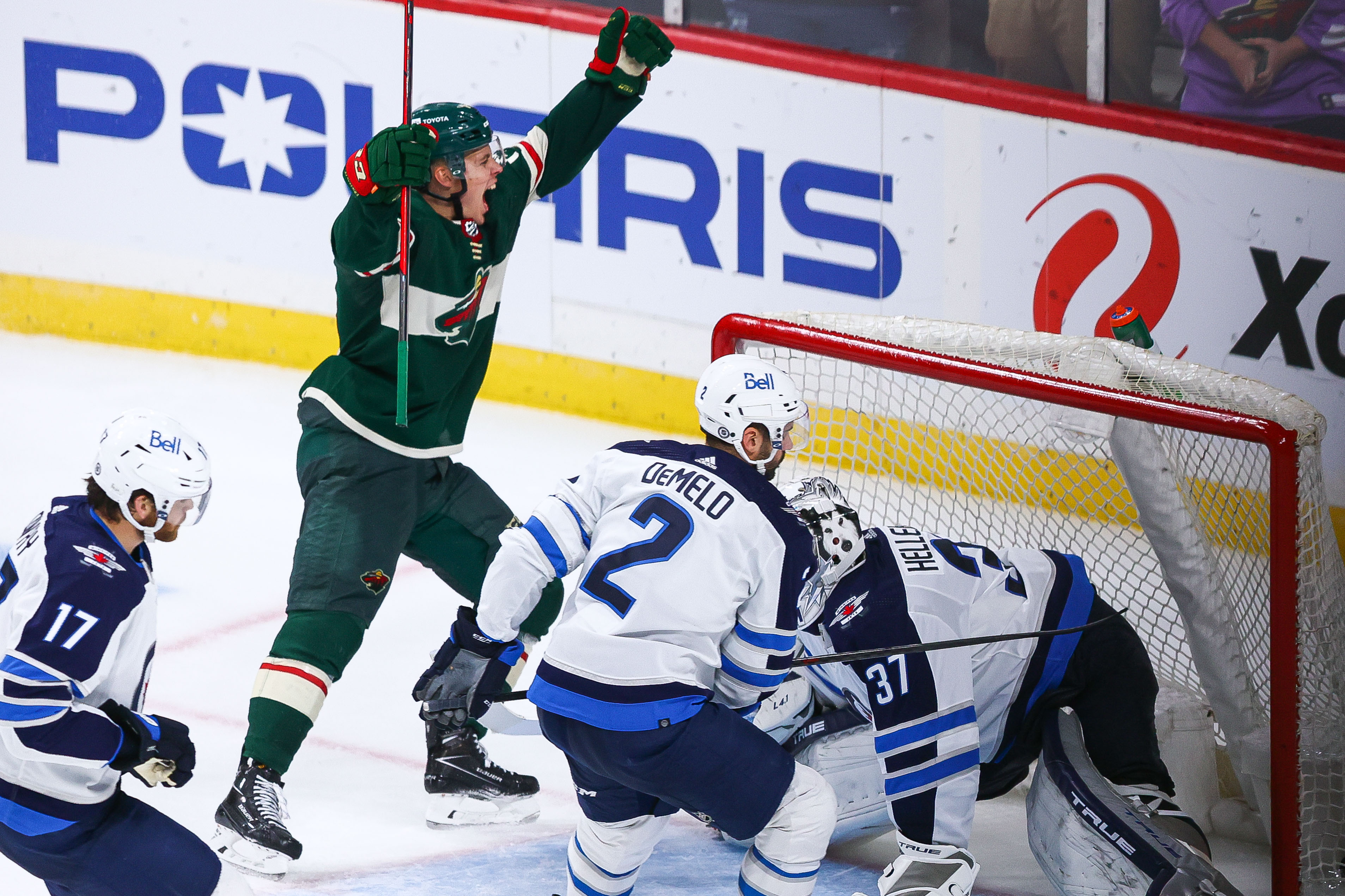 Jets come up short in OT loss to Wild, stunned by Eriksson Ek's hat trick