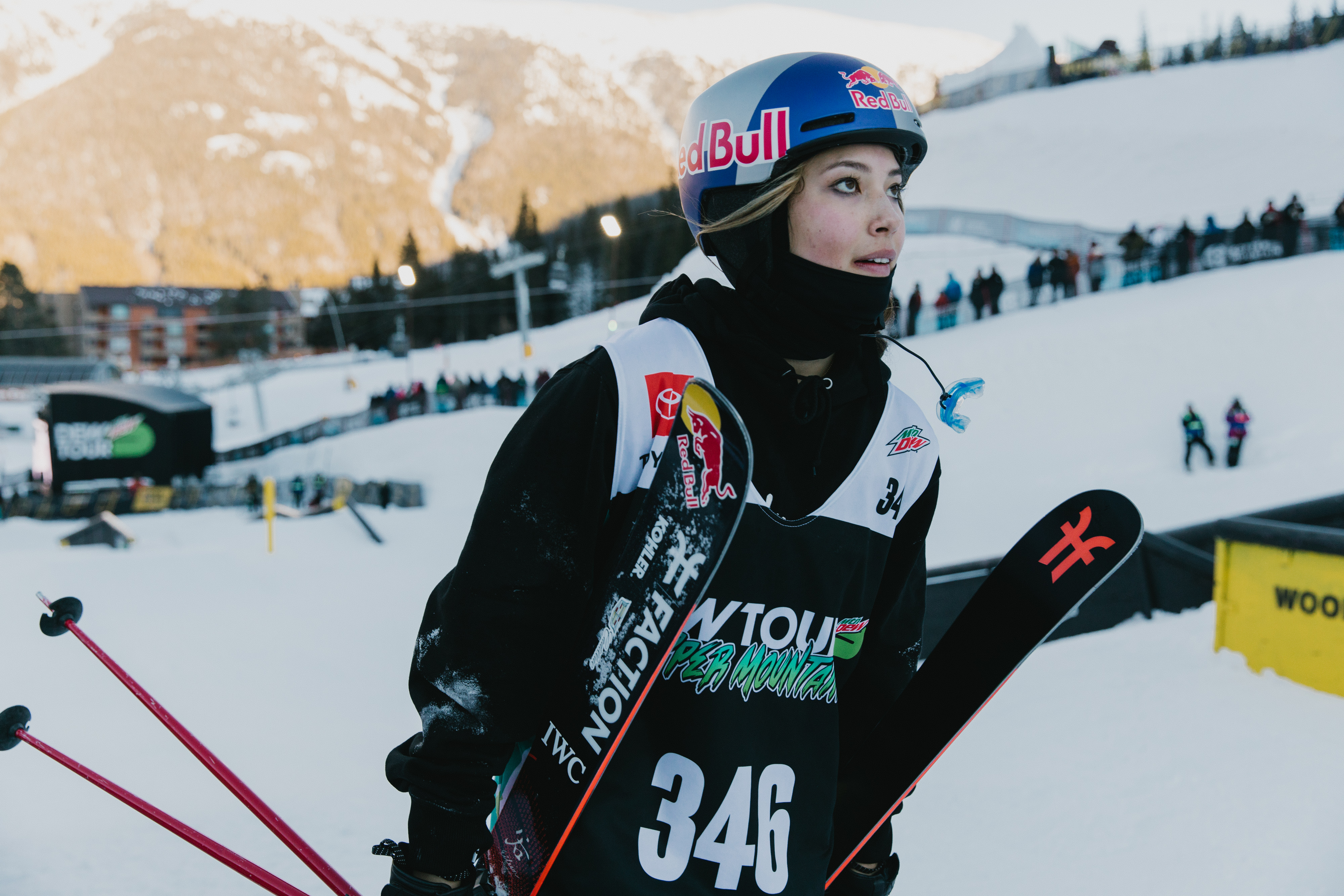 Ski champion Eileen Gu makes a wintery debut in this Louis Vuitton