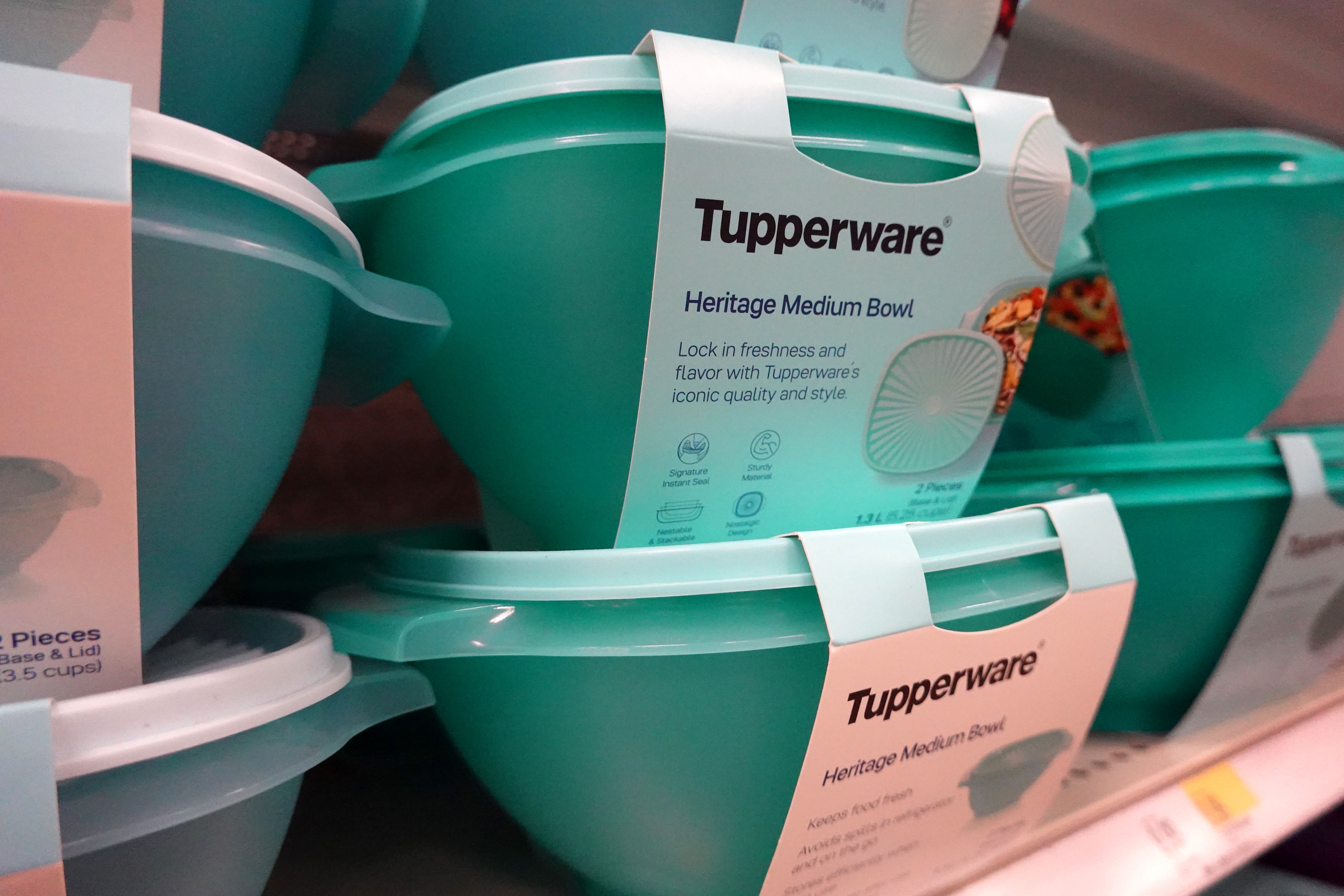 Tupperware Part 2  The Heritage Collection Food Storage Canister