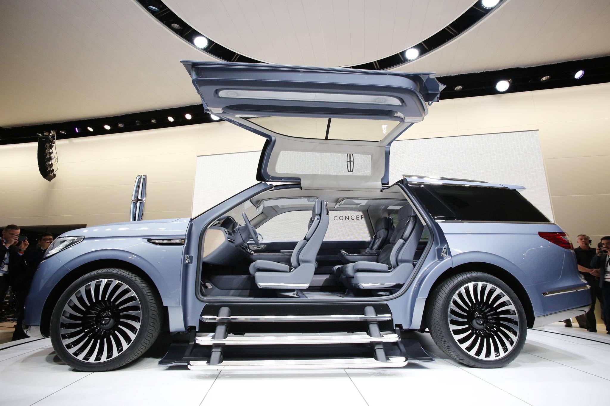 Lincoln's Yacht-Sized Concept SUV Has a Closet and Staircase