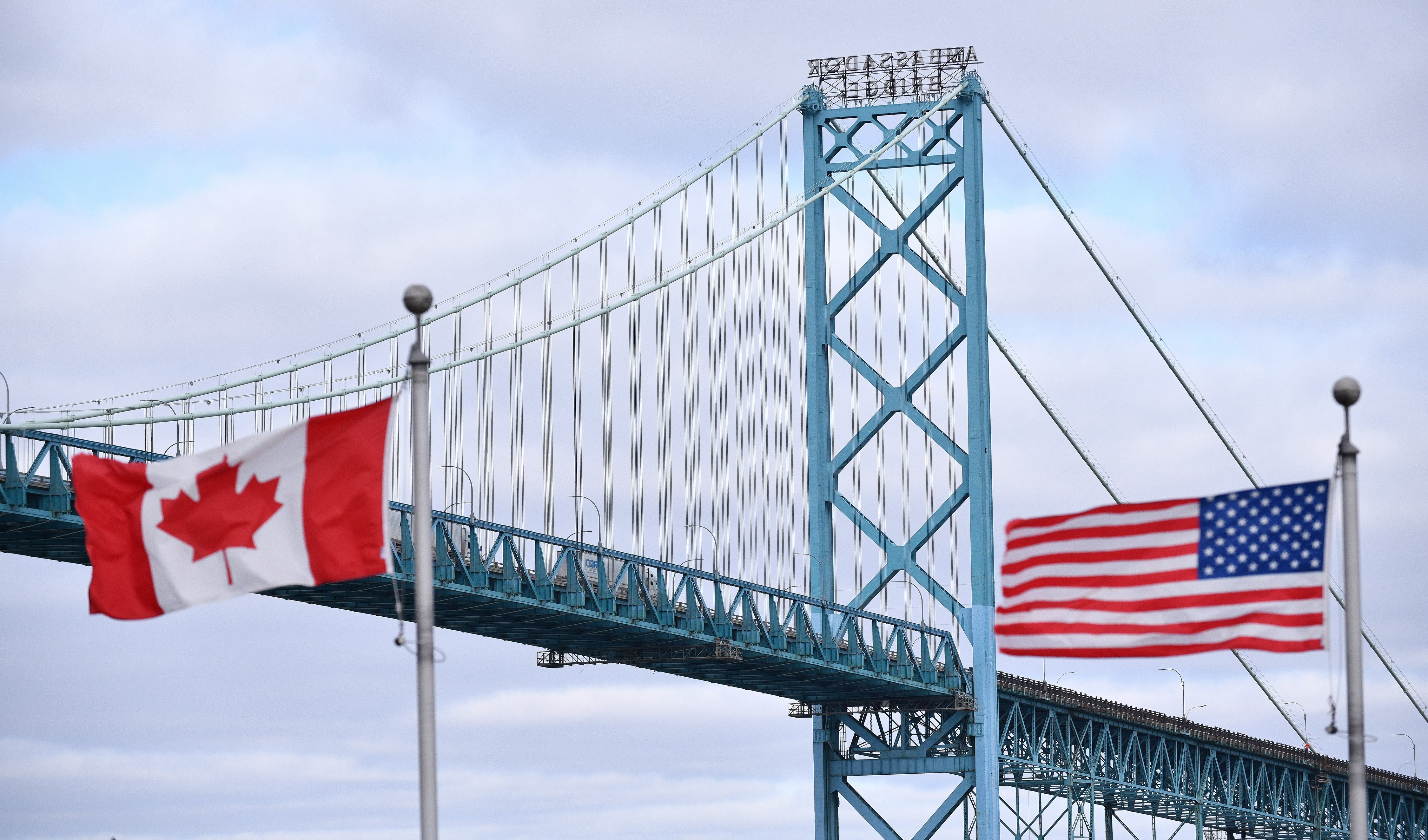 Ambassador Bridge reopens for Canada to U.S. traffic after possible  explosives probed - The Globe and Mail