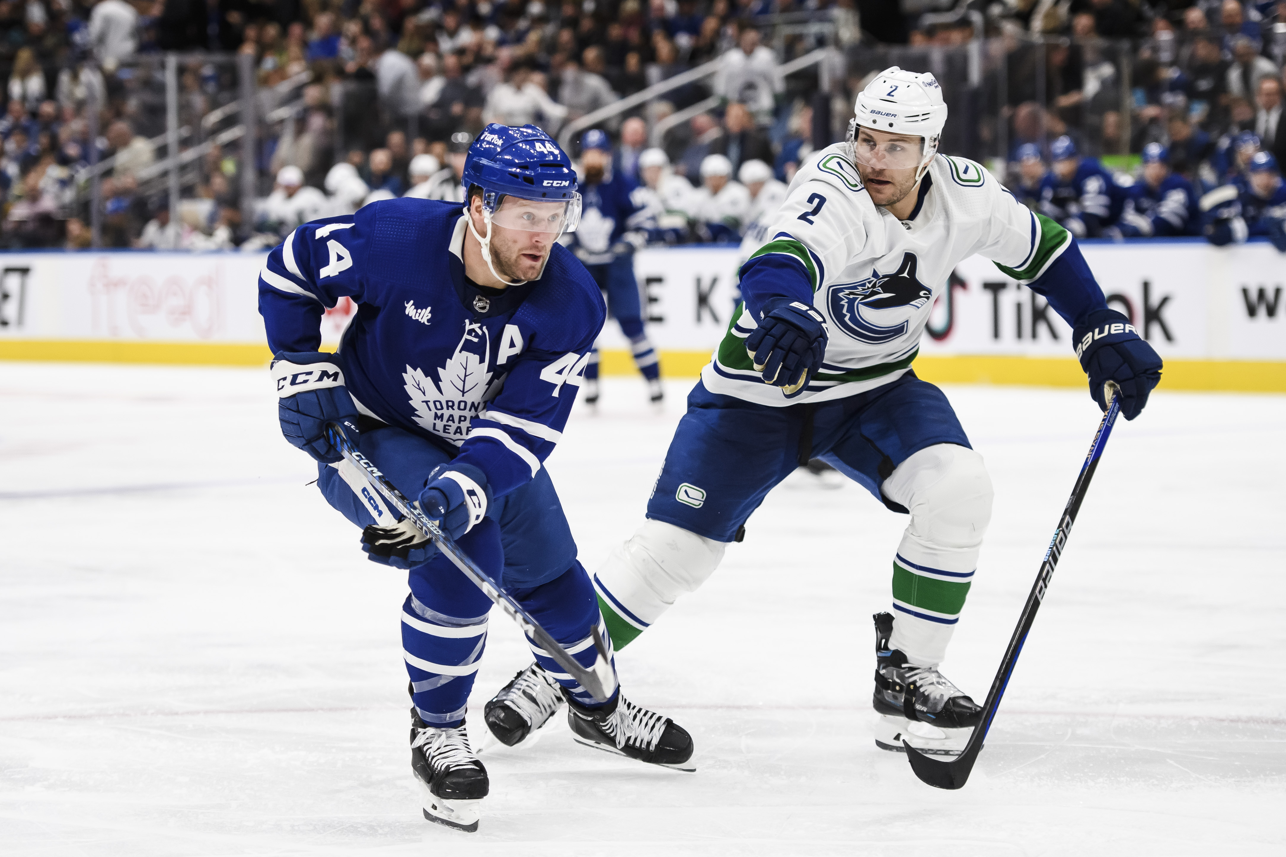 Depleted Maple Leafs defence minus injured Rielly for at least 10