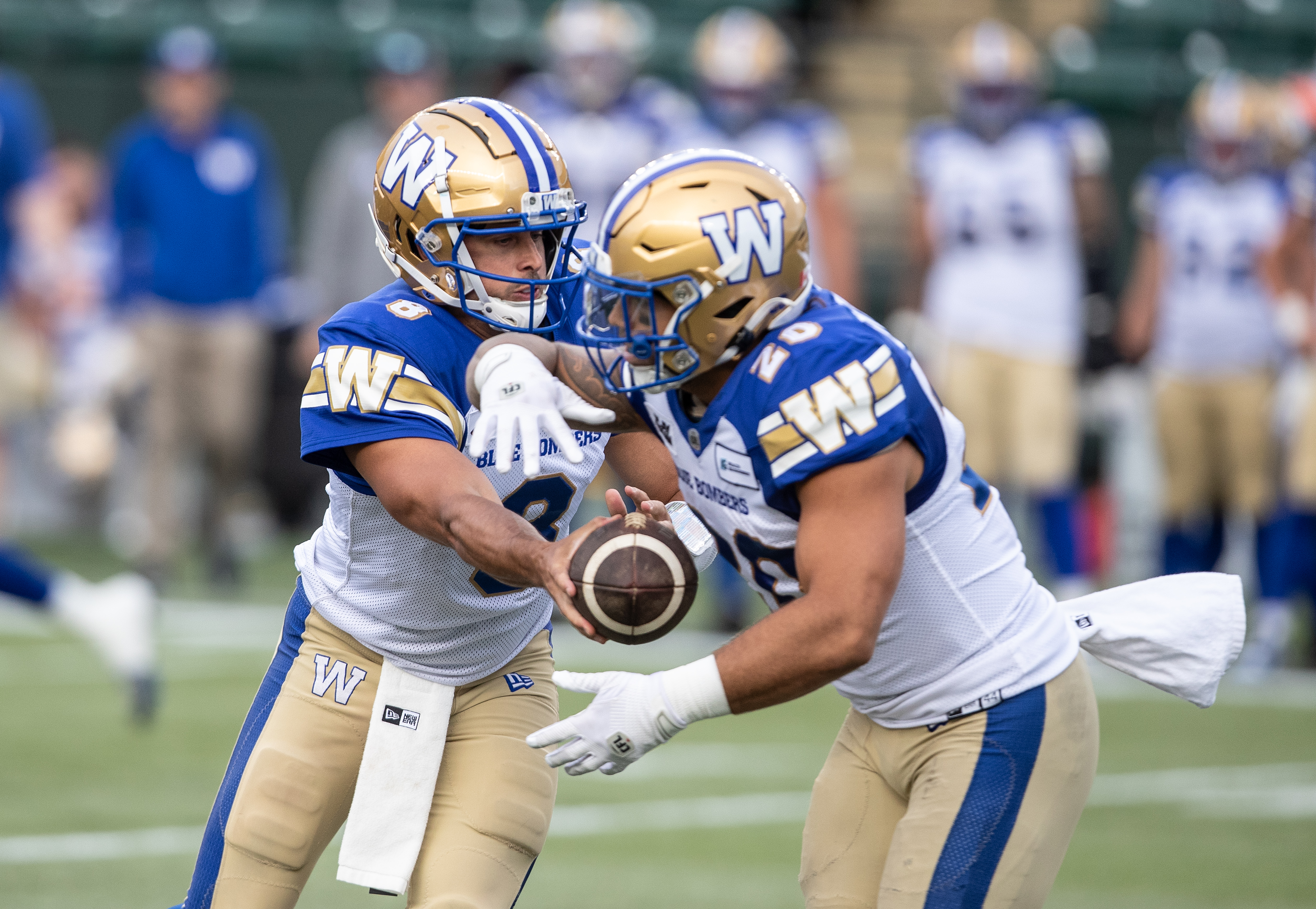 Bombers look to avenge OT loss to Roughriders in Banjo Bowl tilt - The  Globe and Mail