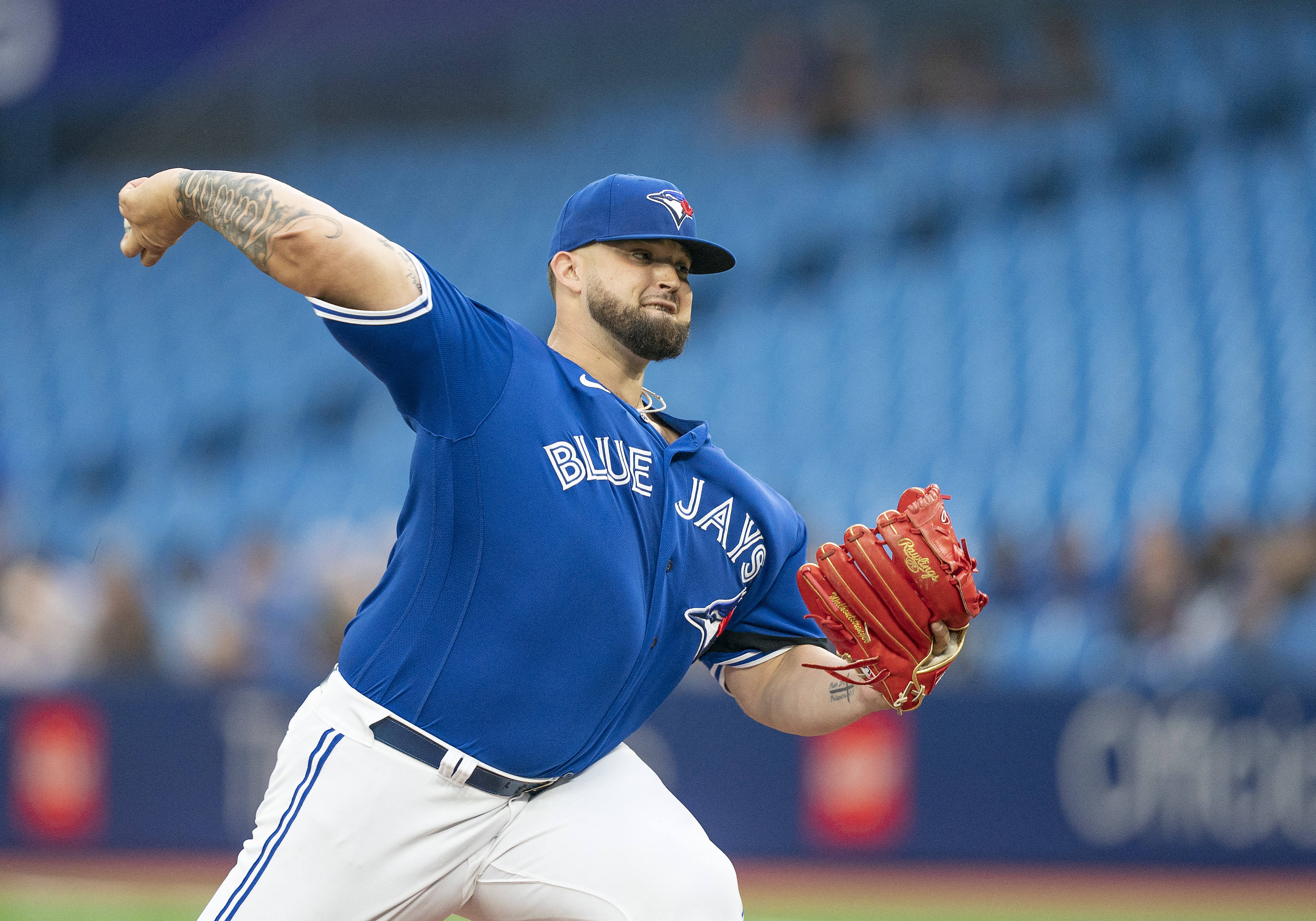 Stowers gets hit, lone RBI in Orioles' 11-1 loss to Blue Jays