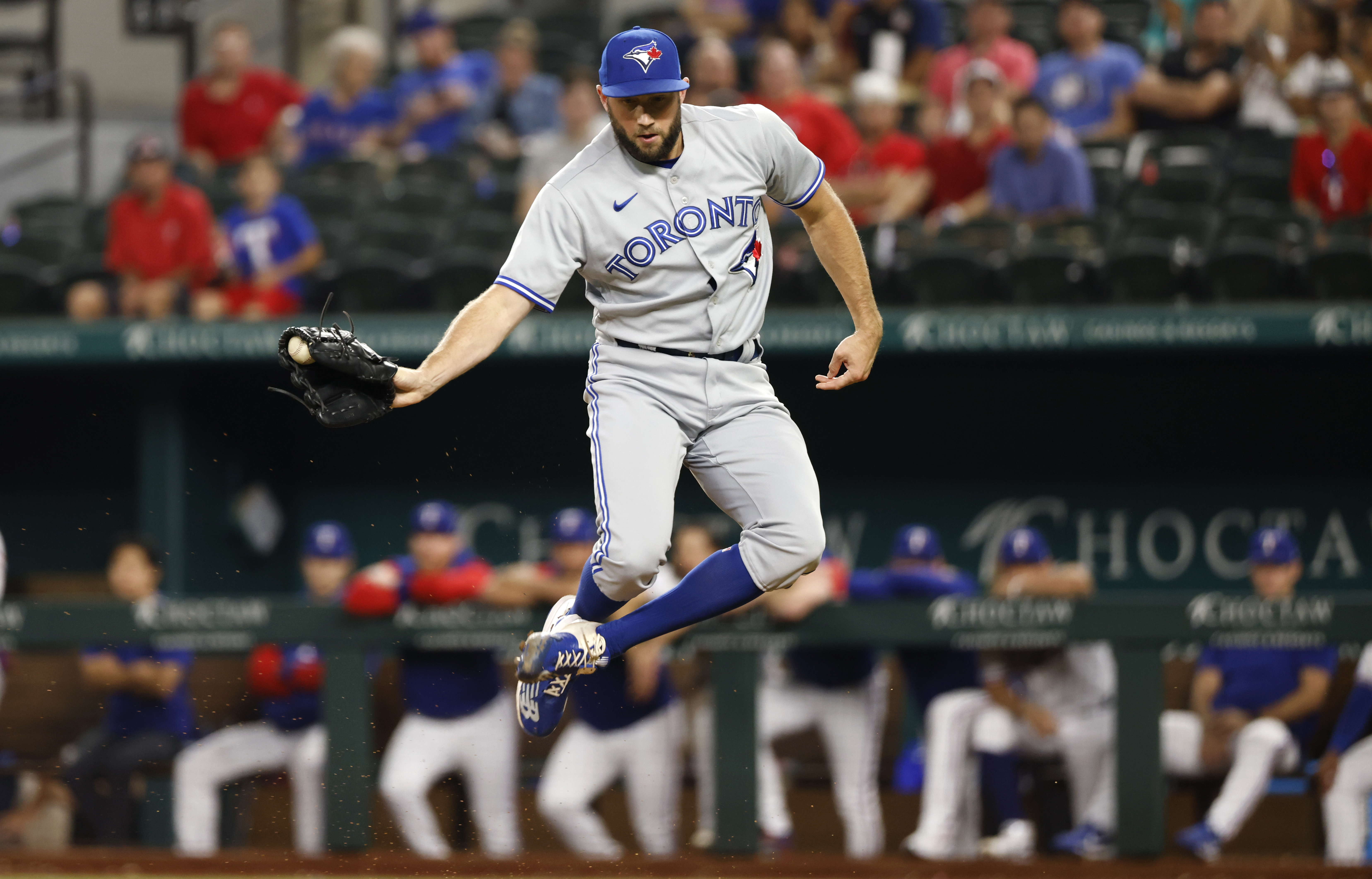 Blue Jays 7, Rangers 2