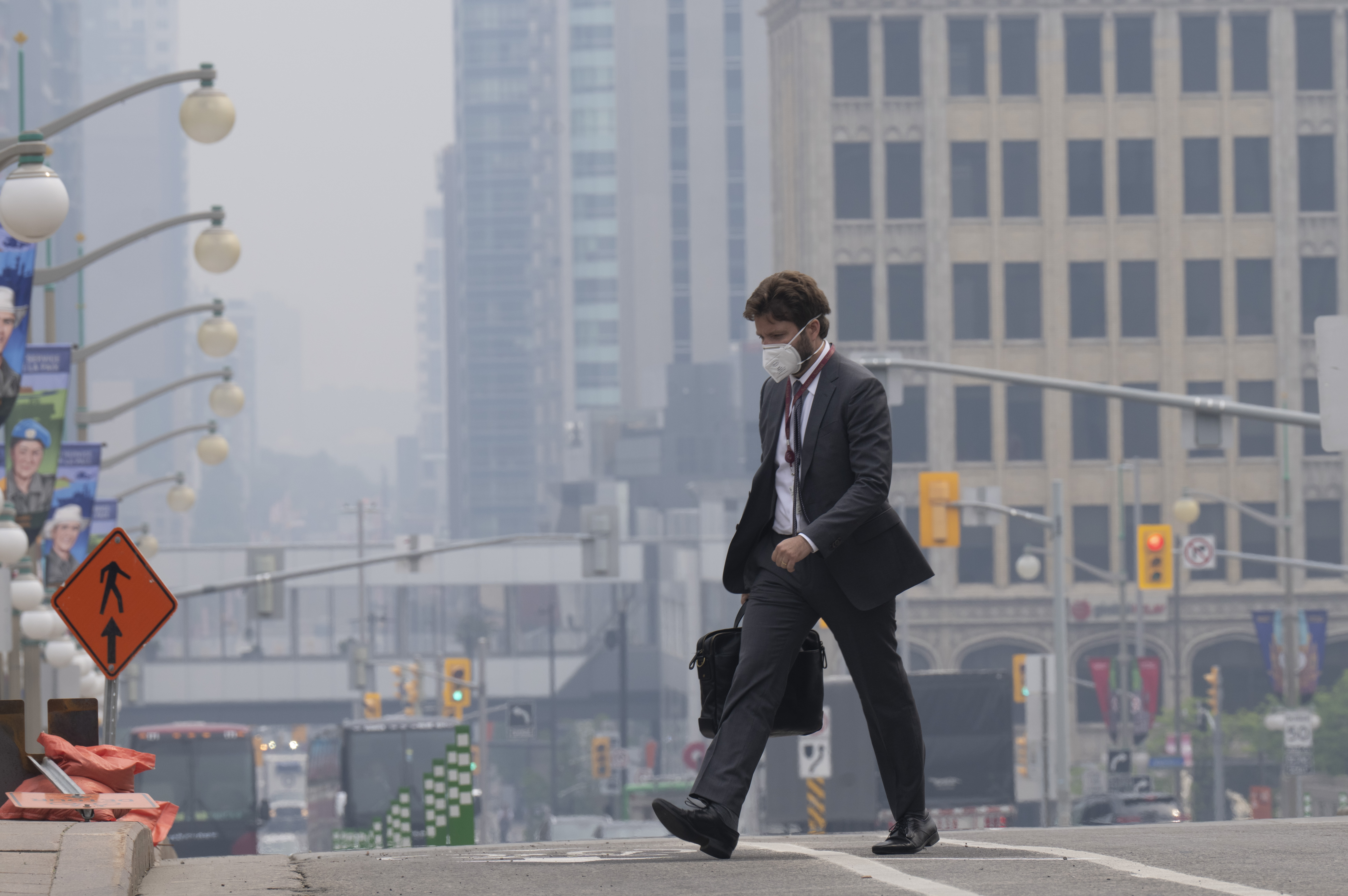 Photos: Smoke from Canada wildfires blankets Northeast