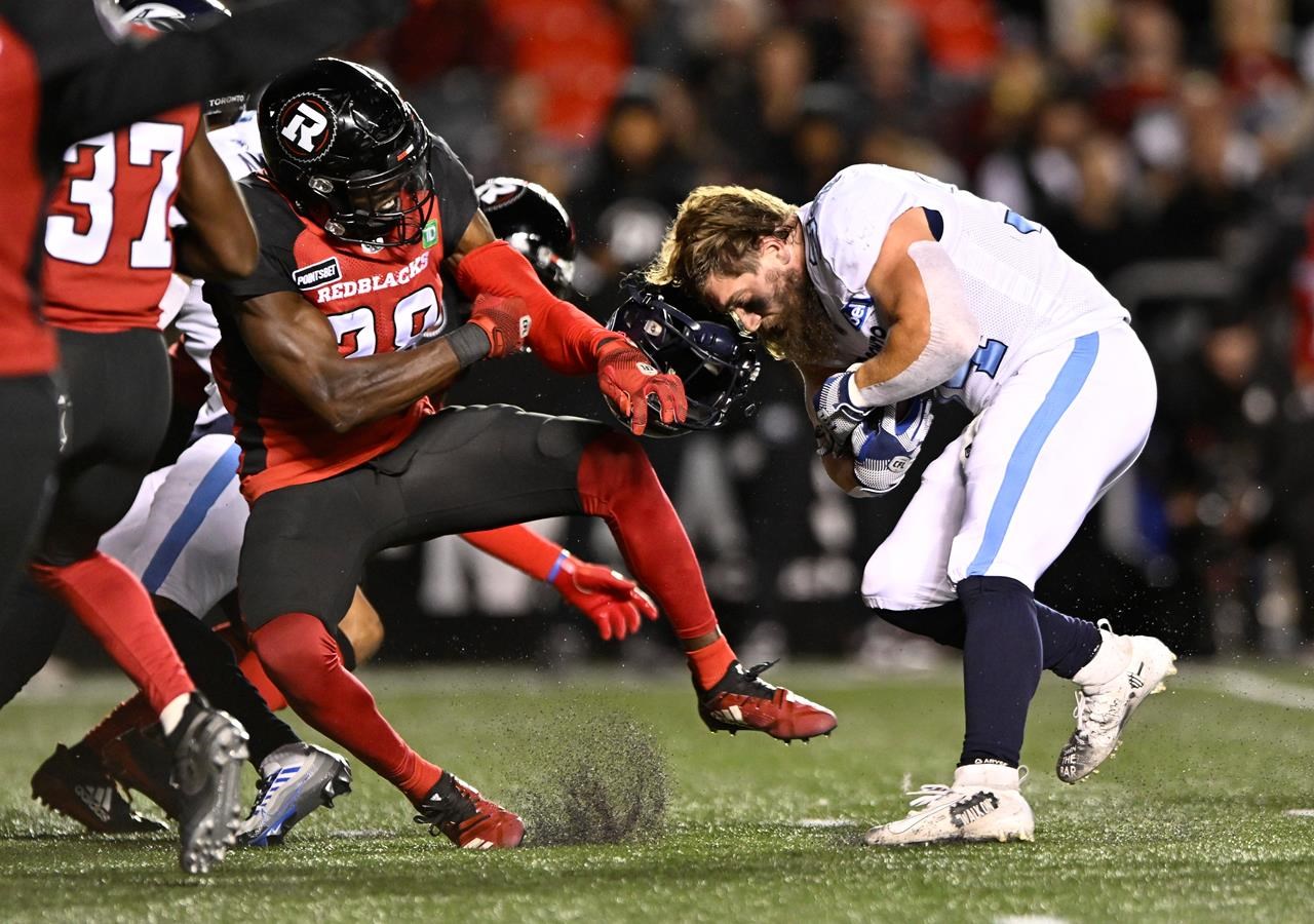 Argos clinch playoff berth as defence dismantles Redblacks with seven  turnovers