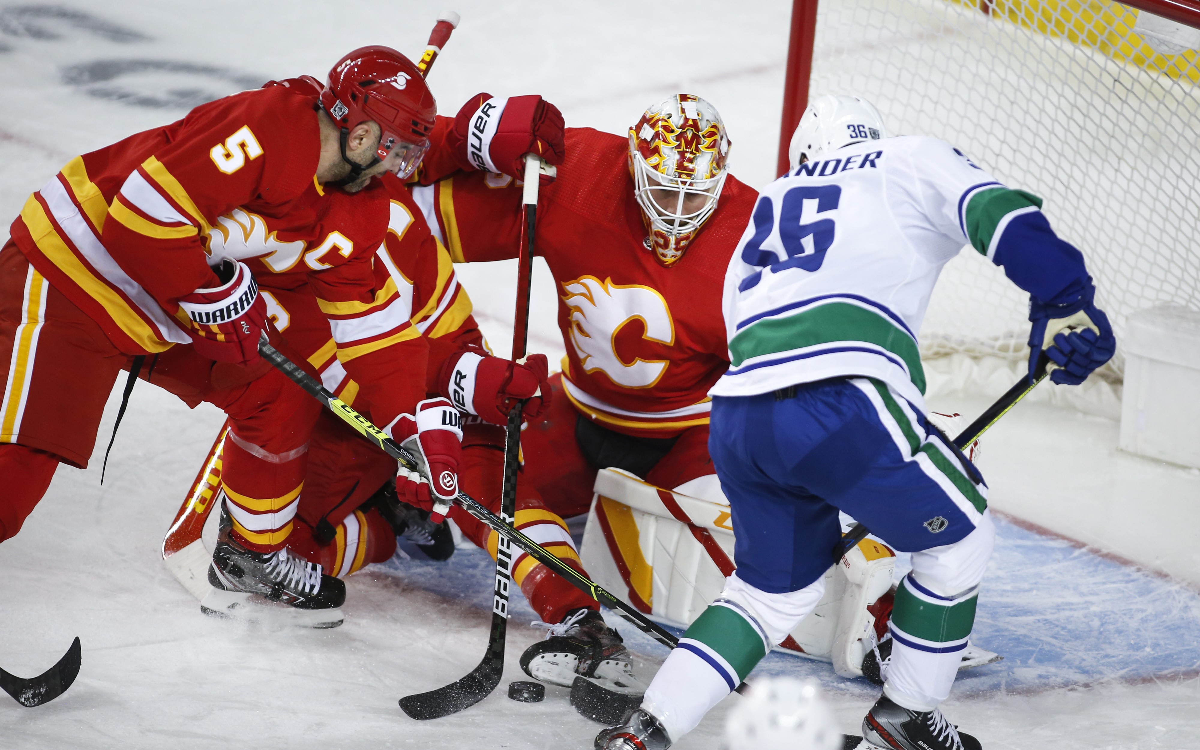 A tough loss': Flames without defenceman Chris Tanev for next two games