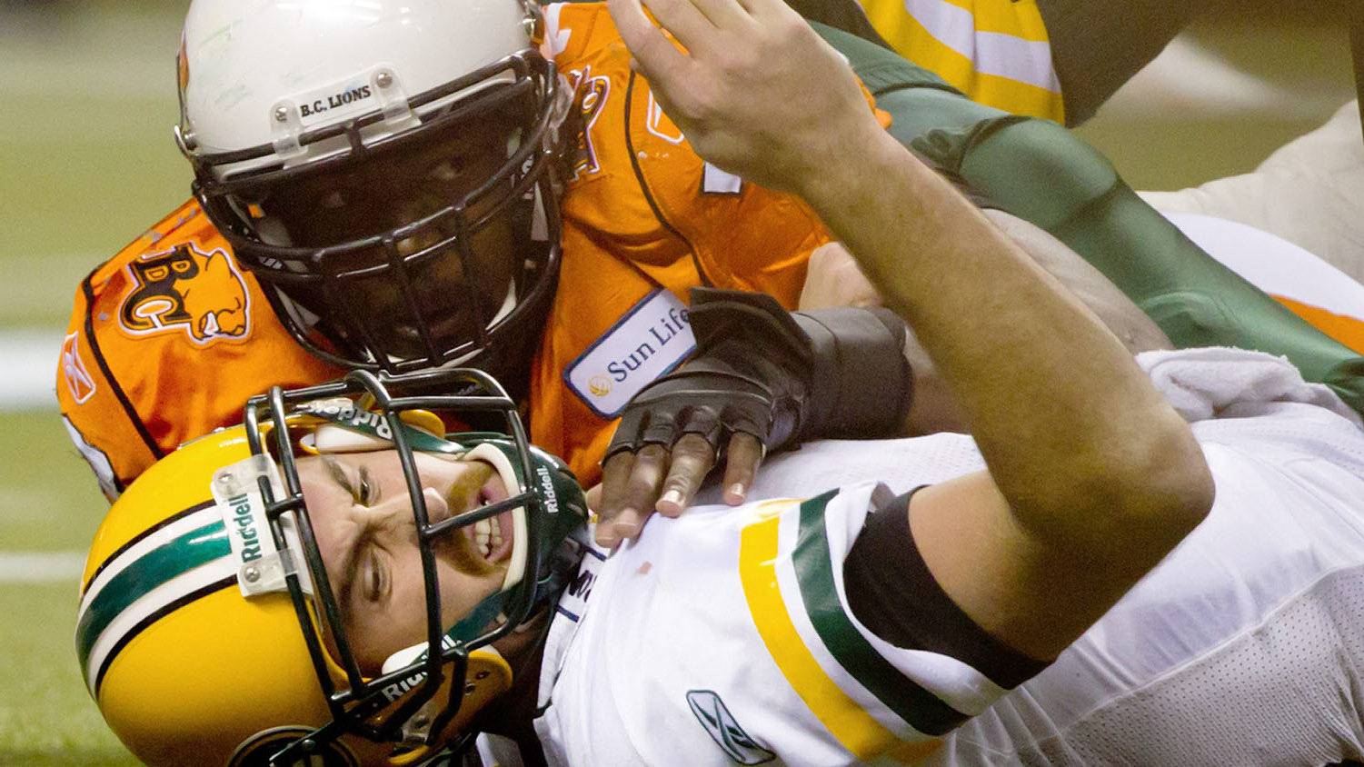 Eskimos lose to Lions, likely heading East for playoffs