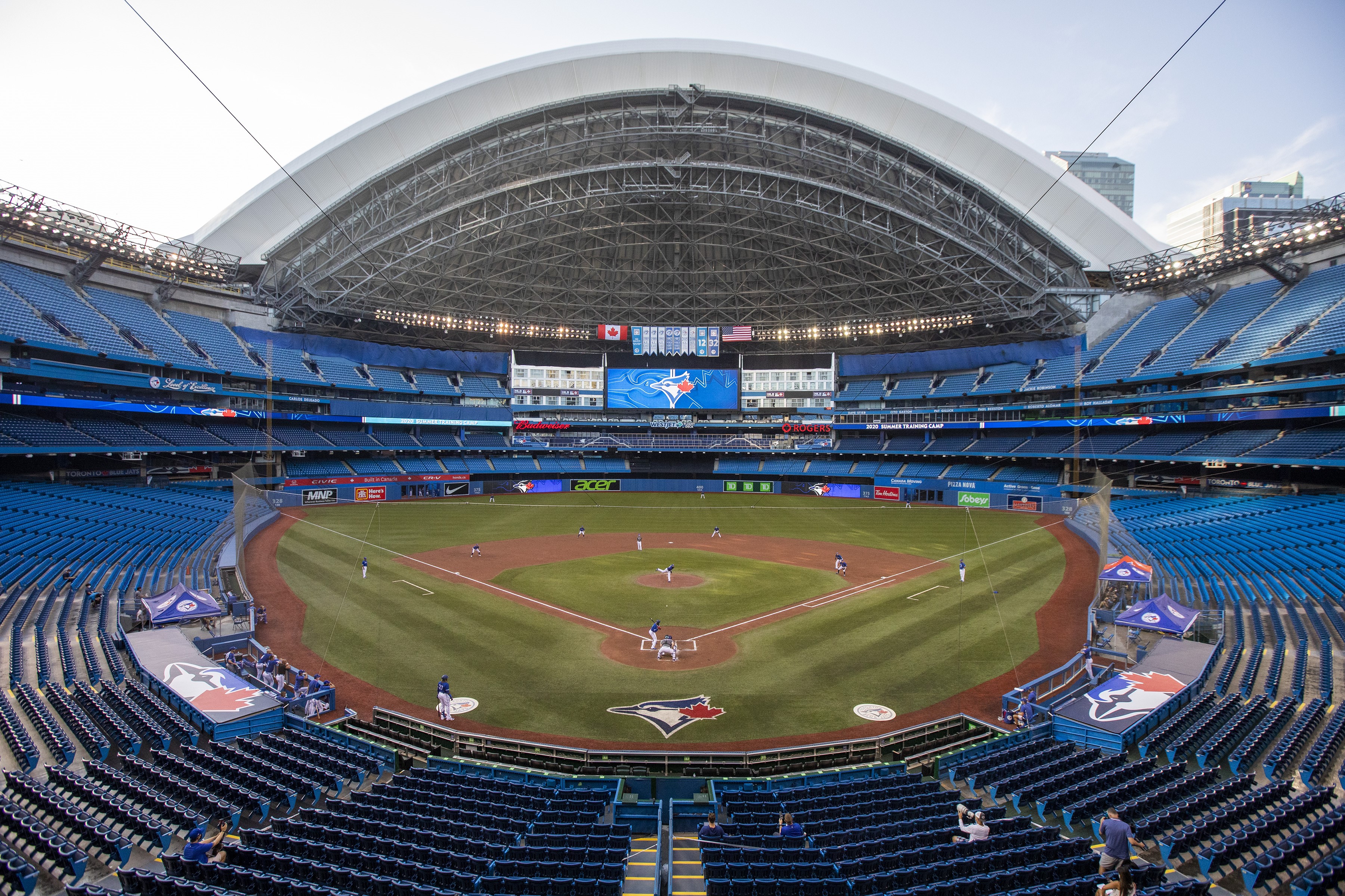 Major League AV at Toronto's Rogers Centre