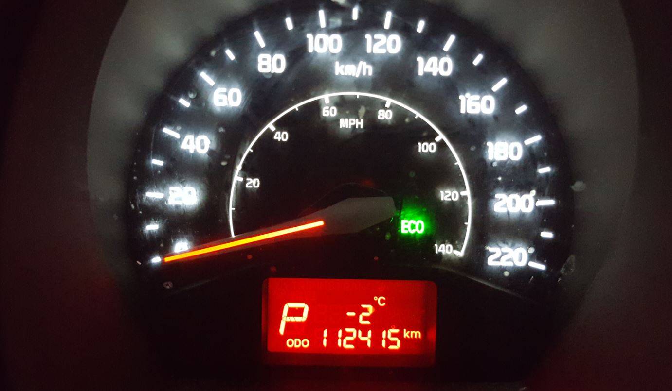 Car dash displays for outside temperatures are typically hotter than actual temperatures  outside