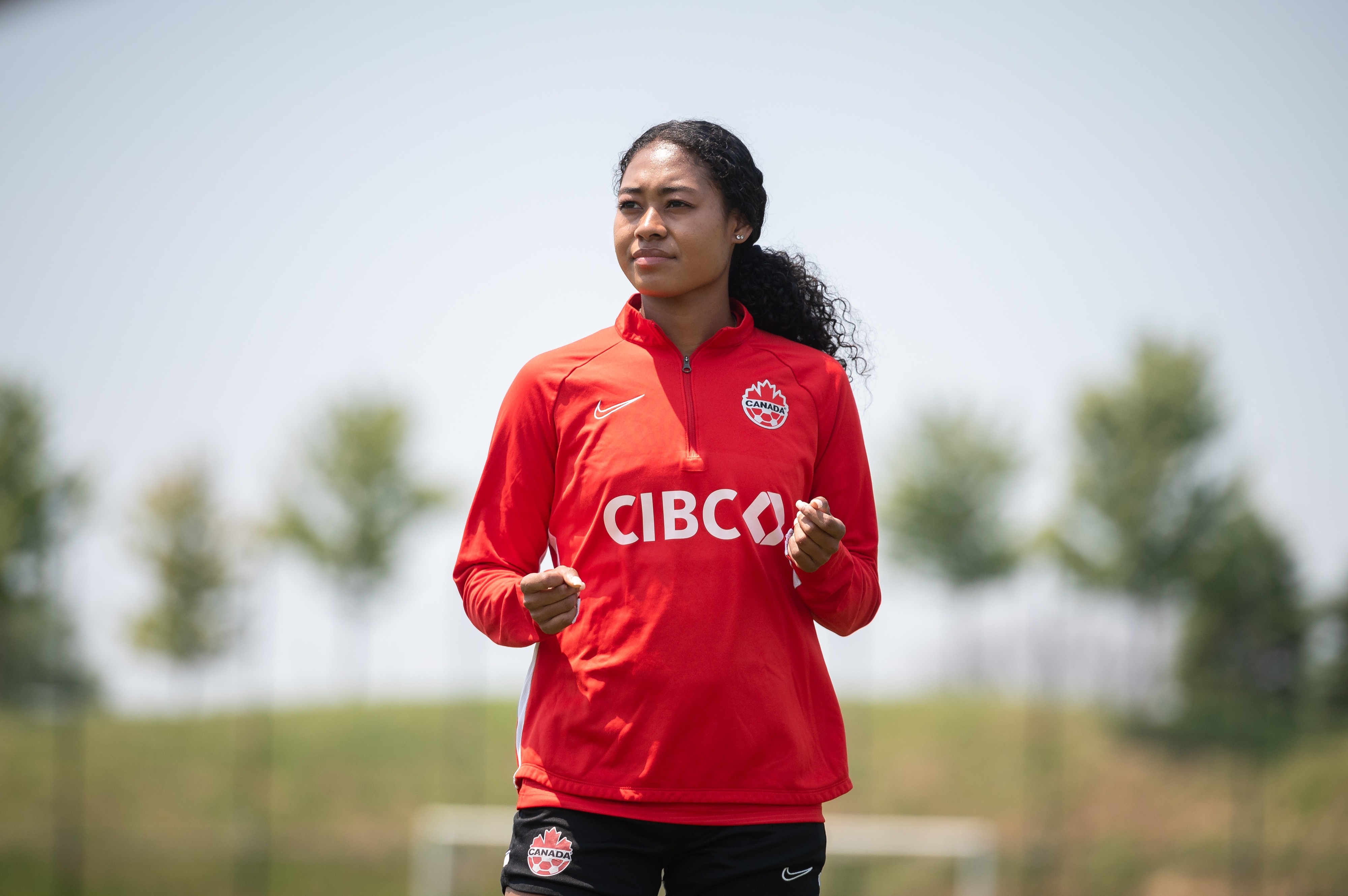 Back from injury, rising Canadian star Jayde Riviere looks forward to  second Women's World Cup - The Globe and Mail