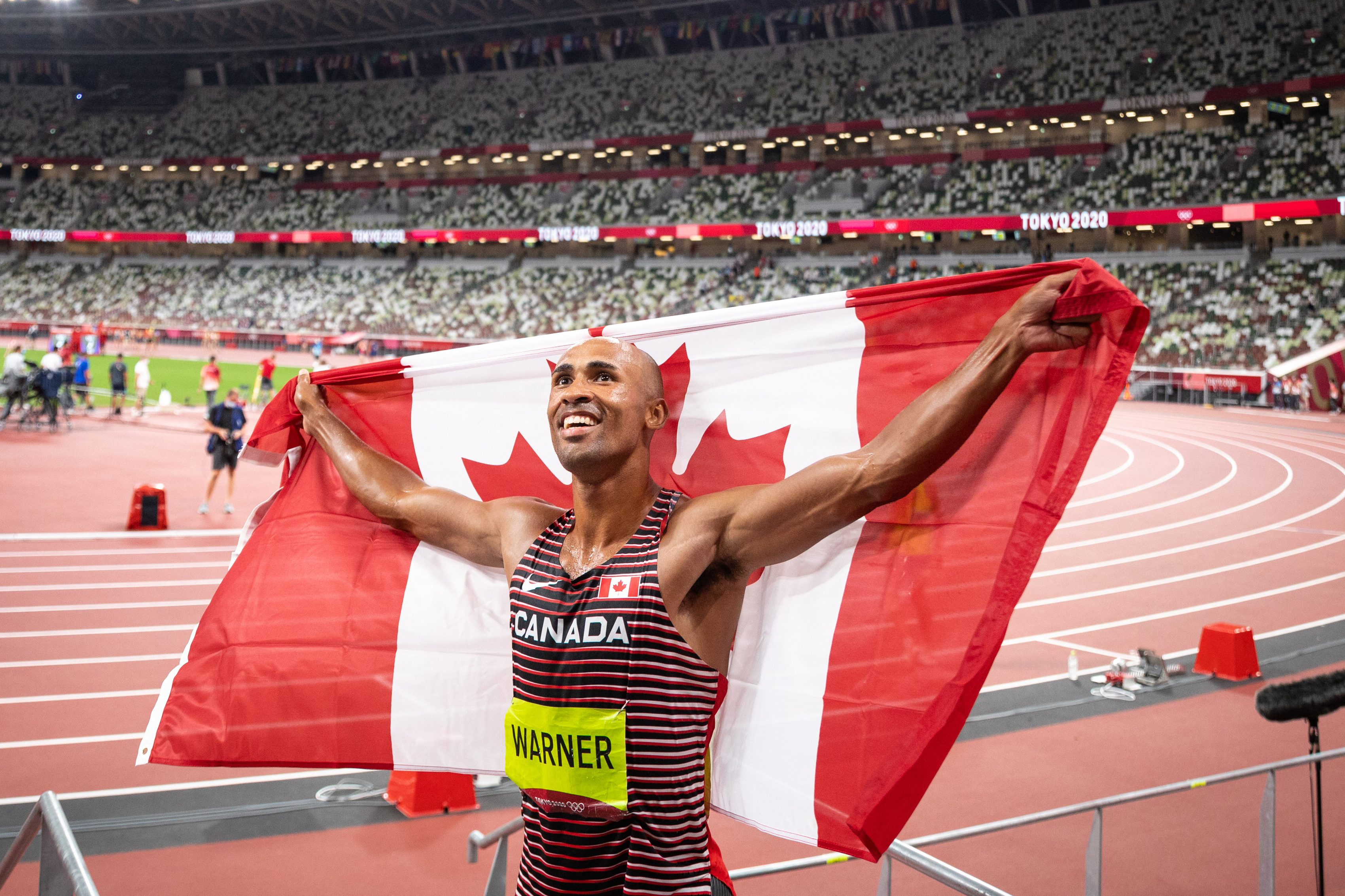 Canada's Damian Warner strikes gold in Olympic decathlon