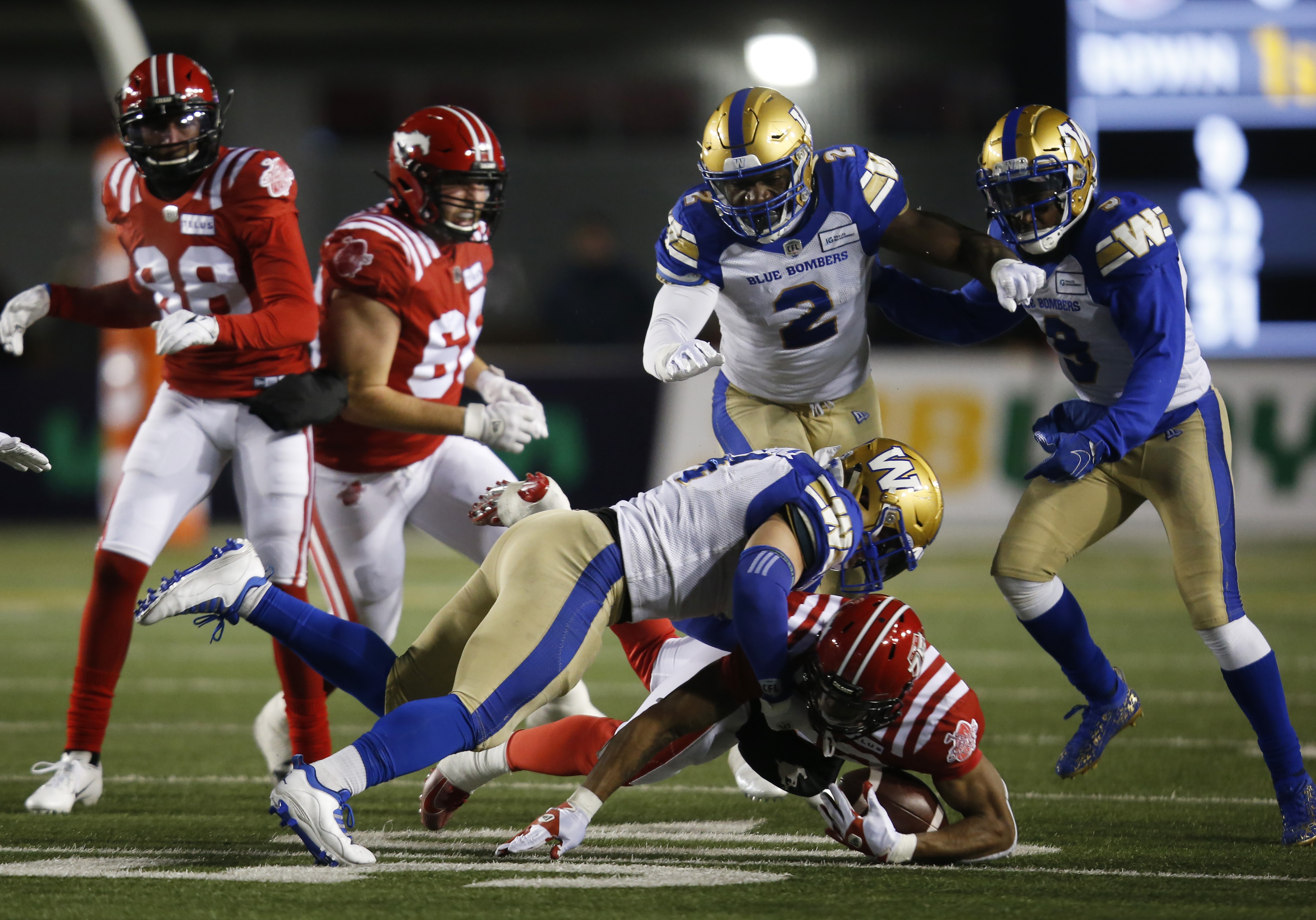 Field Pass  Week 13 vs Saskatchewan - Winnipeg Blue Bombers