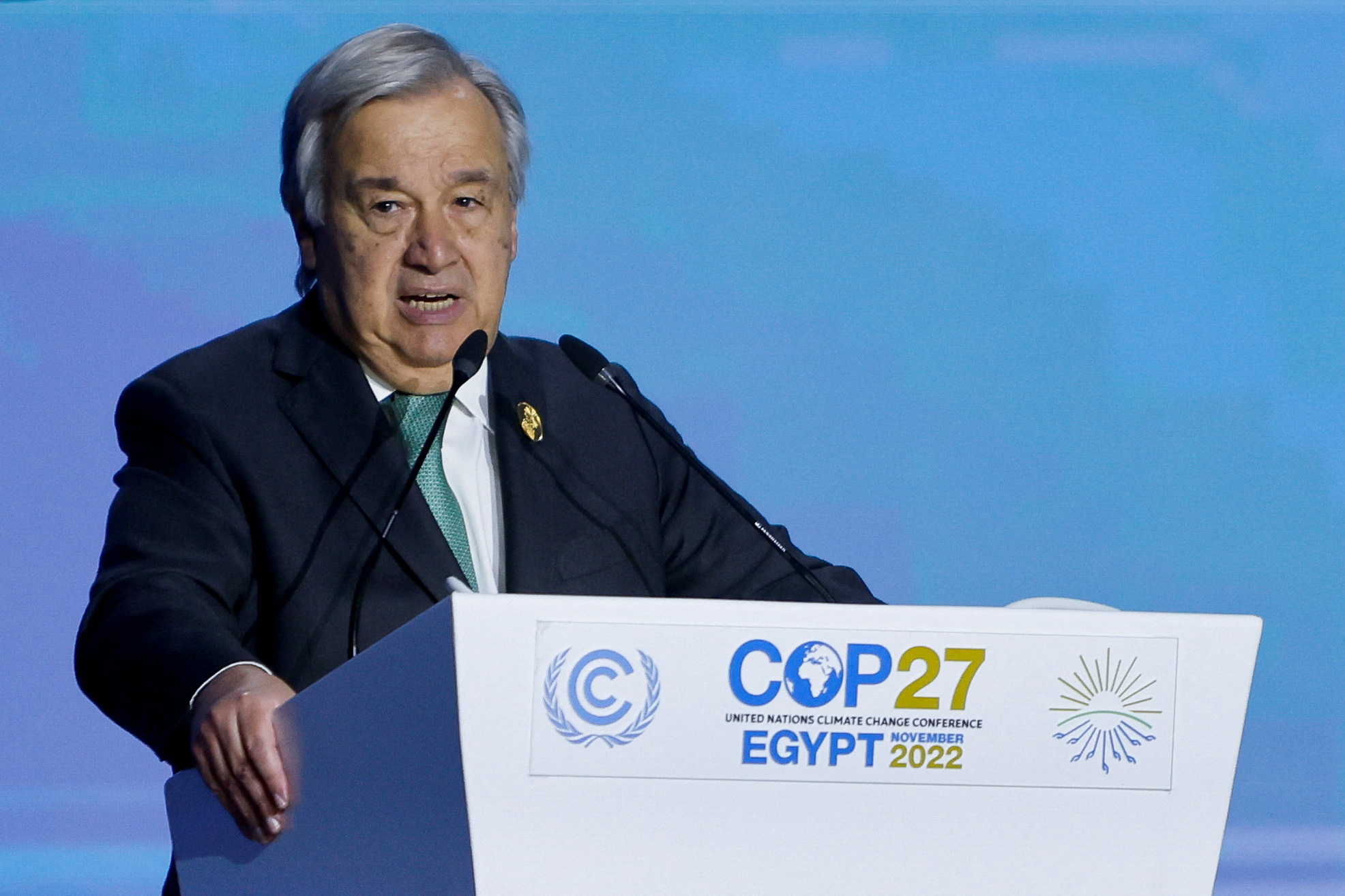 World leaders meet at COP27, UN chief urges 'co-operate or perish