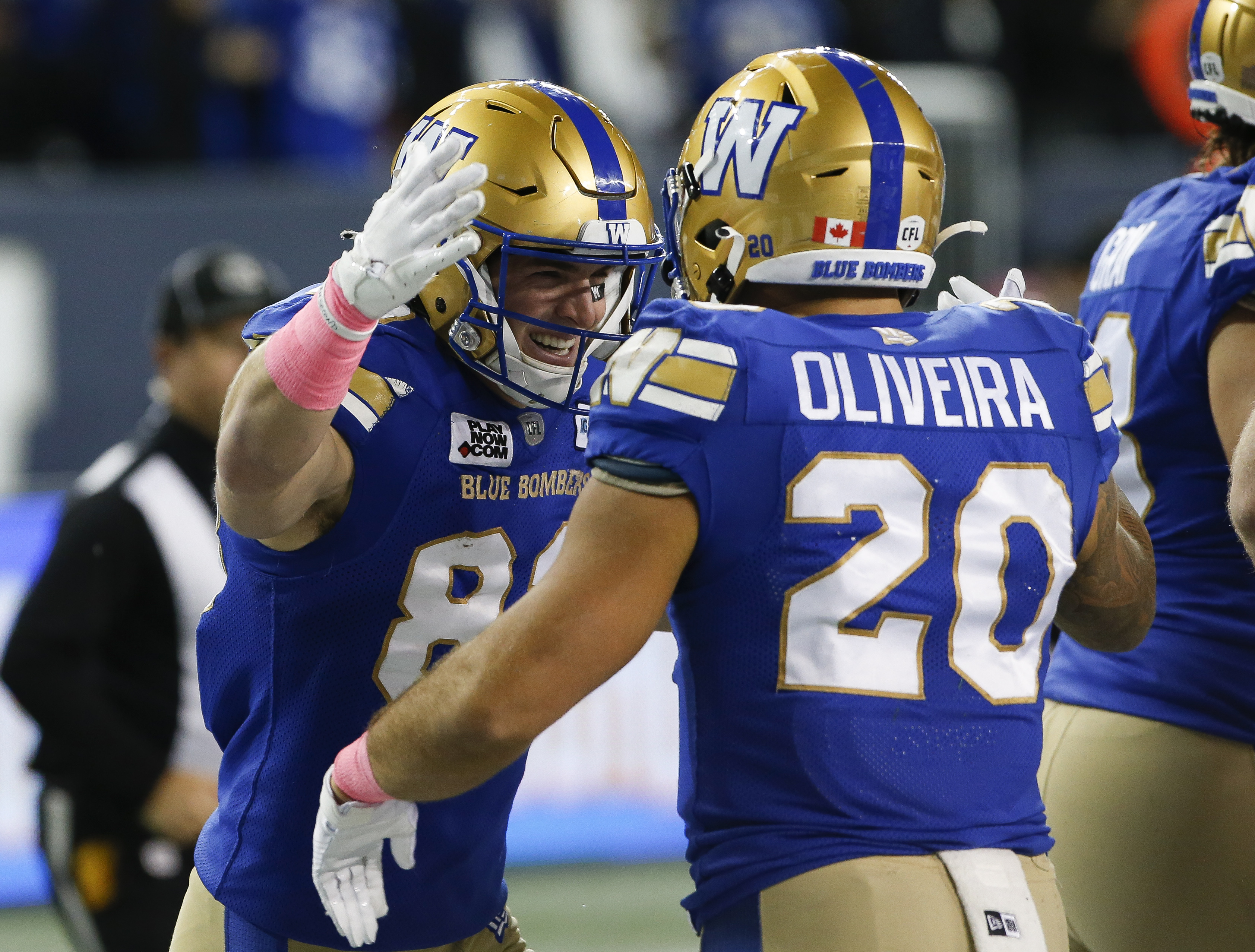 Blue Bombers become first CFL team to earn playoff spot with 26-16