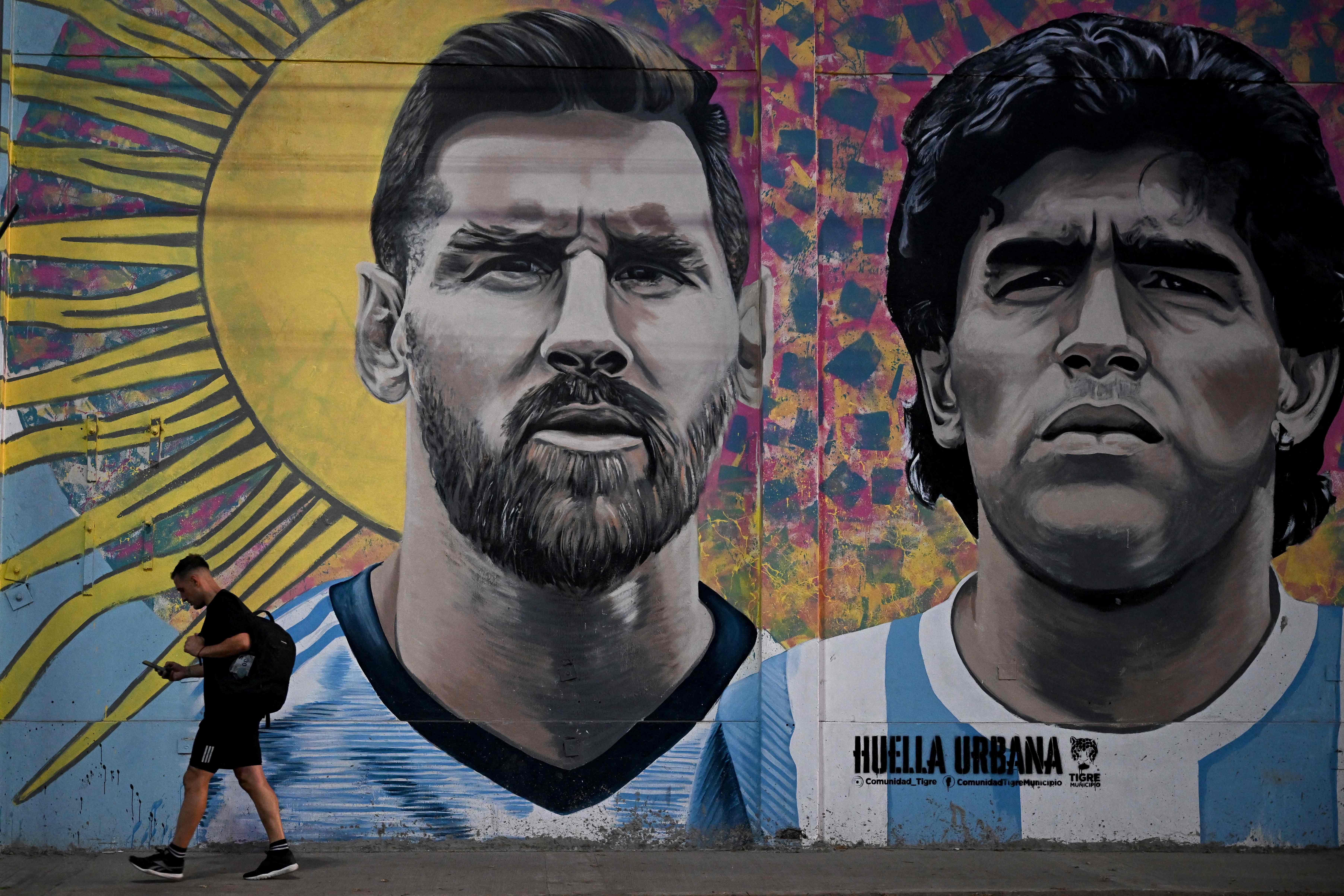 FIFA World Cup: Messi and Maradona kiss the sky as eternal final