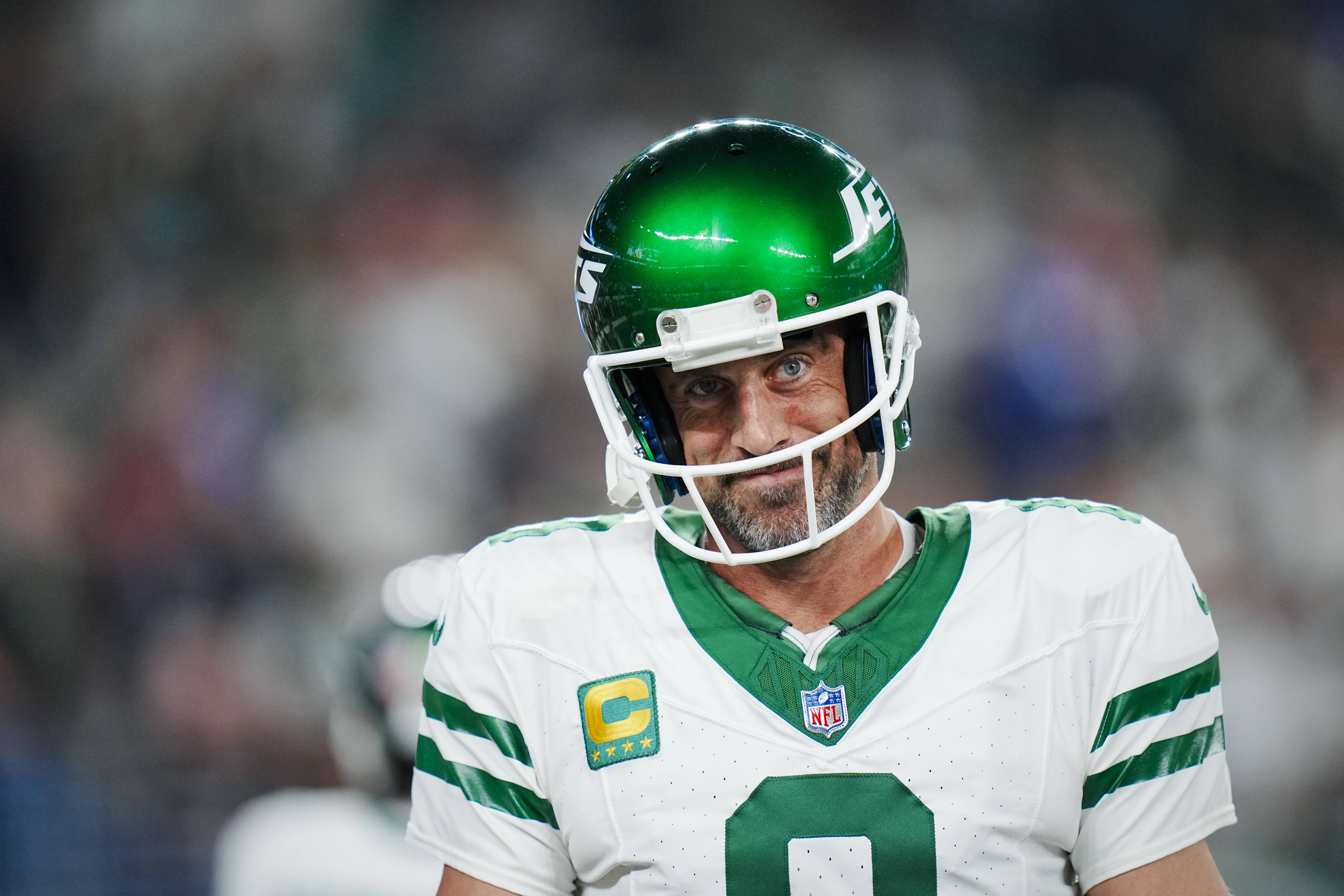 How Aaron Rodgers would look in our old Uniforms..thoughts? (via