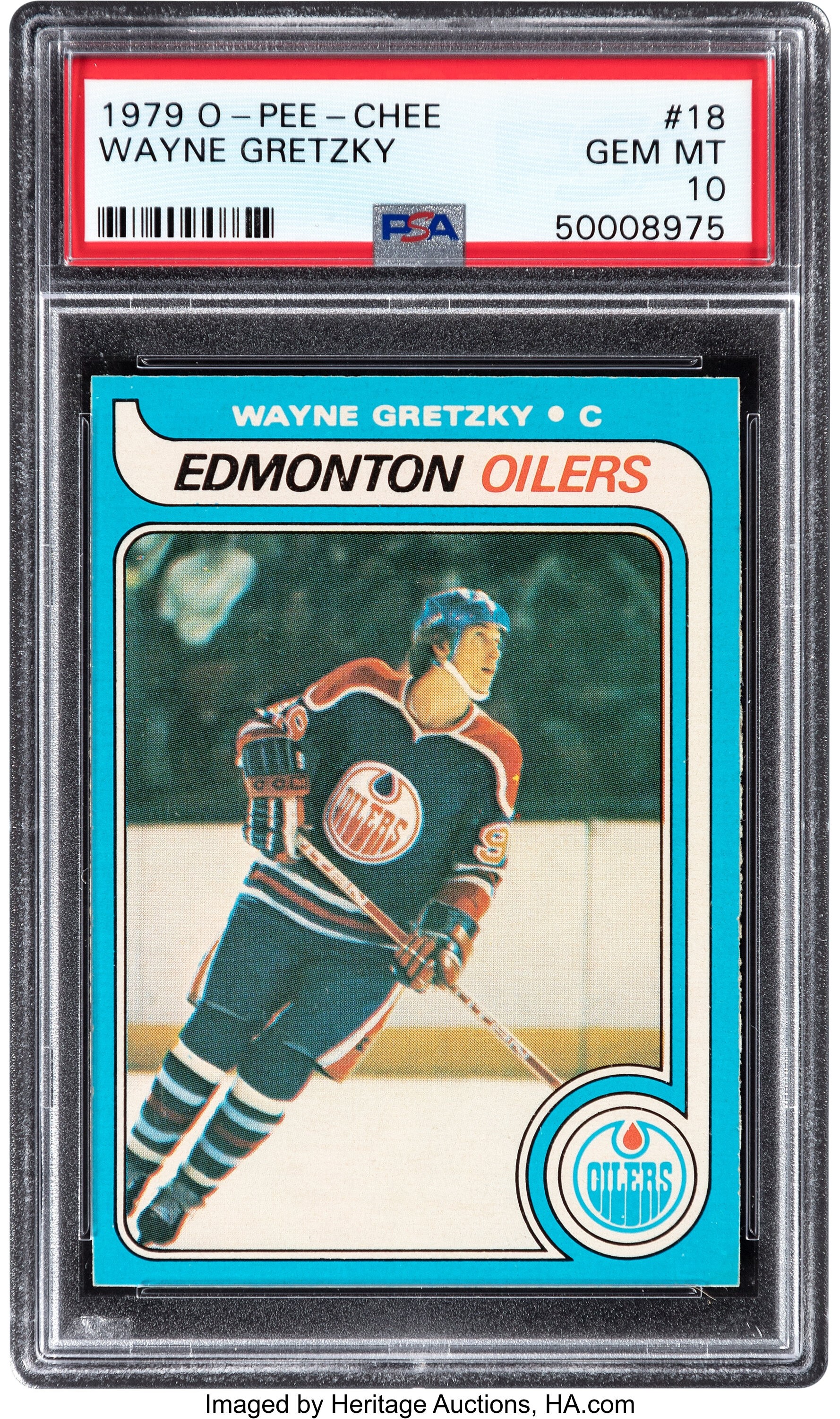 Wayne Gretzky sets another record as his rookie card sells for ...