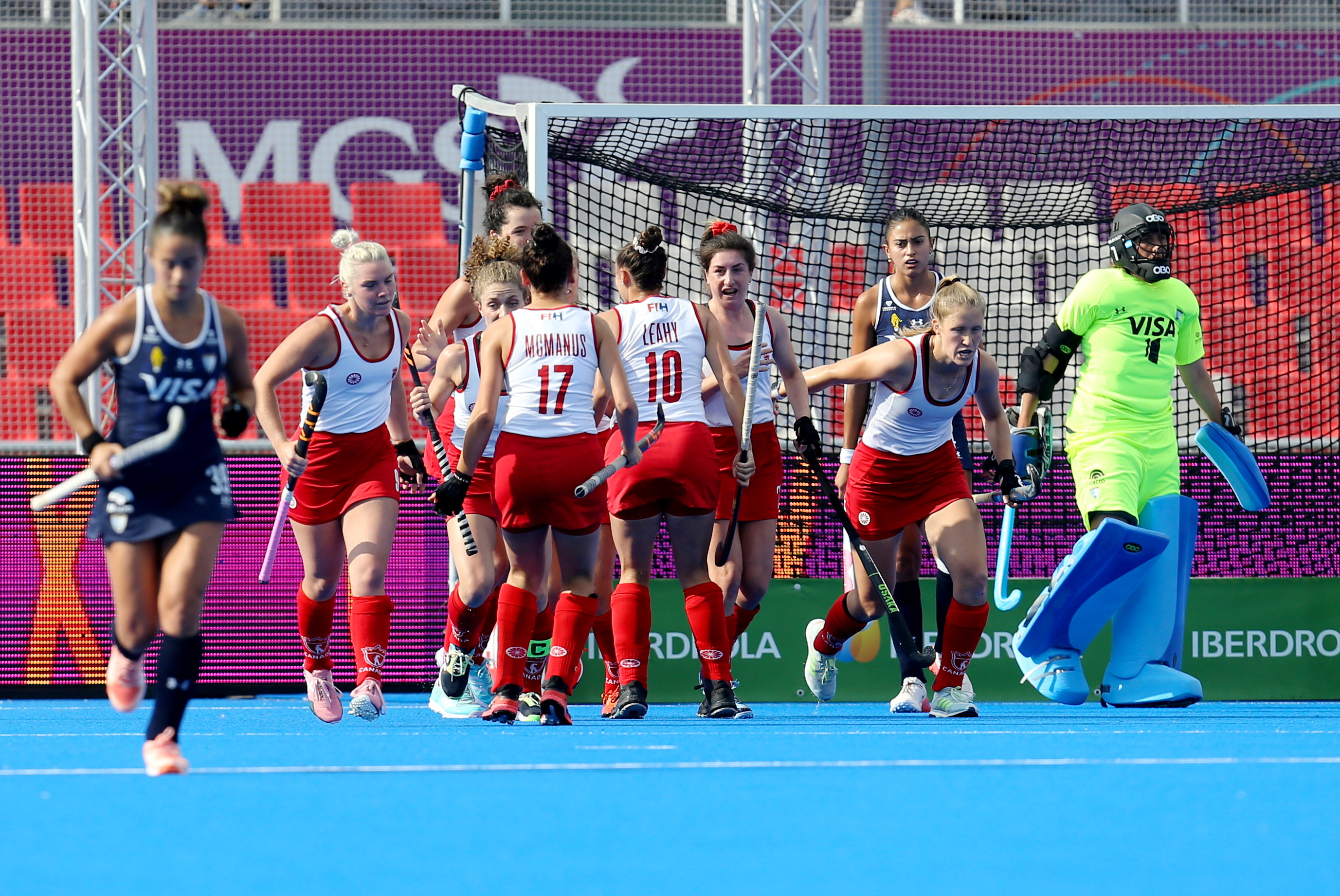 Canada drops 5-1 decision to Argentina in Pan Am women's field hockey final  