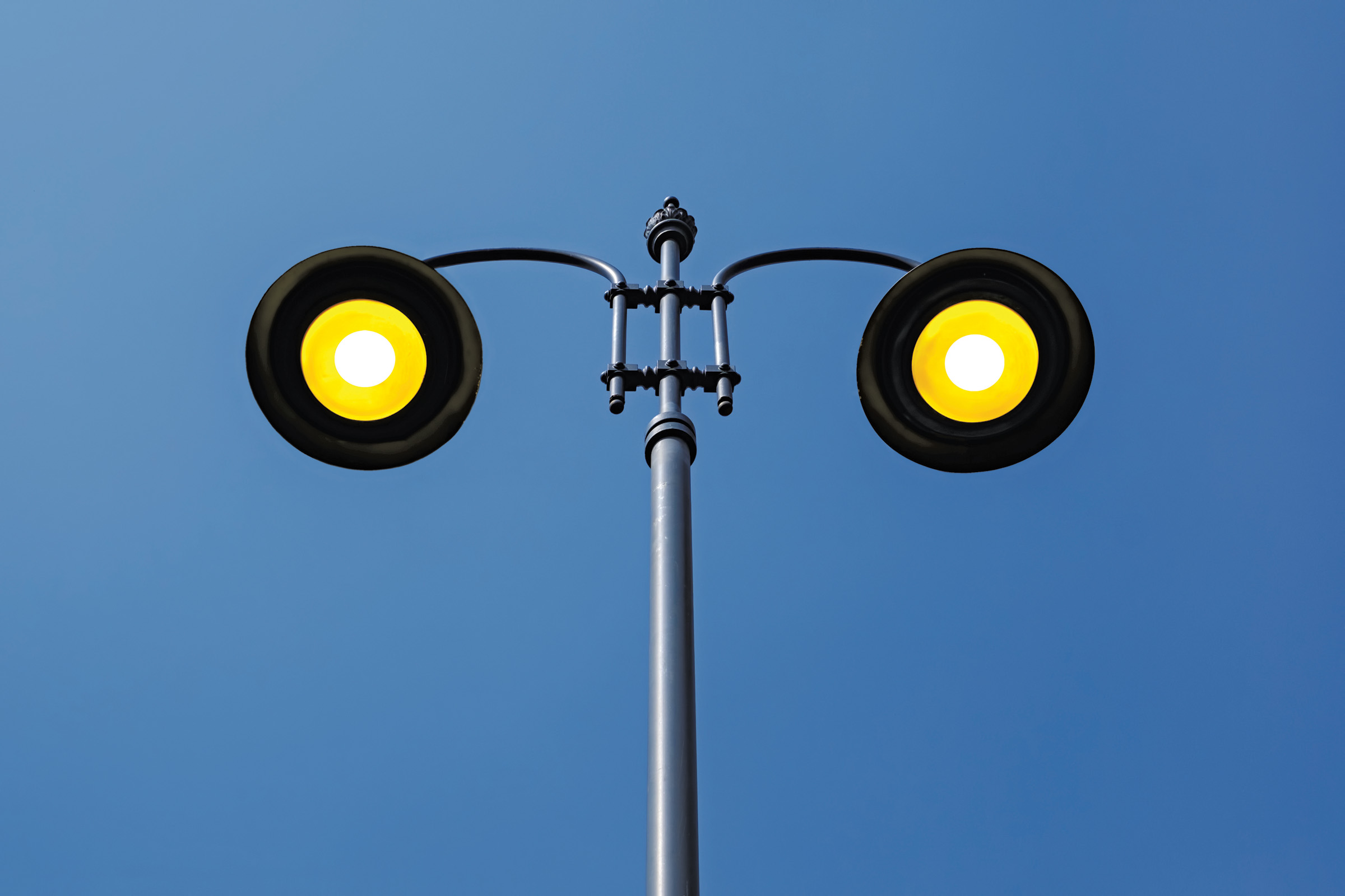 smart street lights surveillance