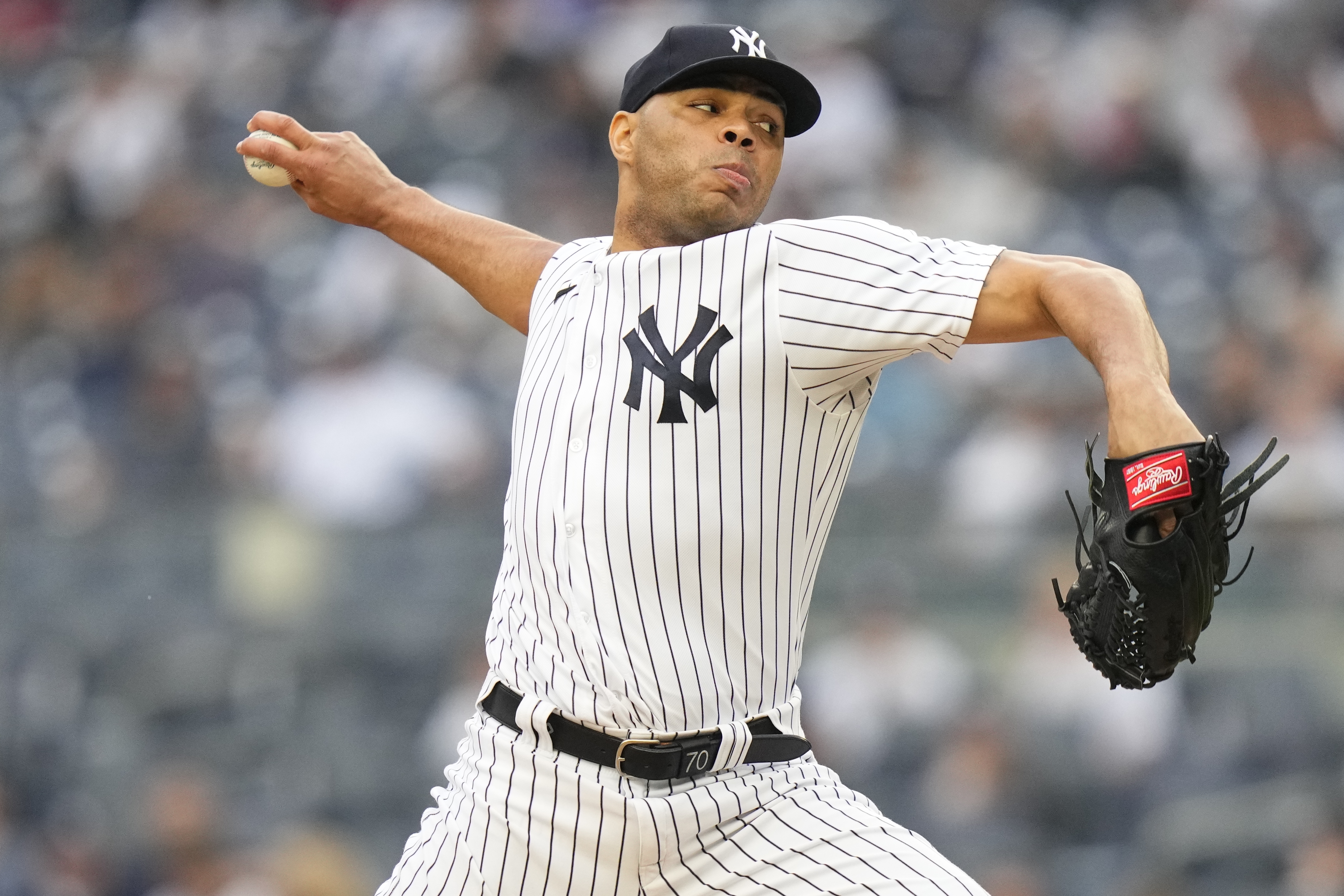 Yankees pitcher Cordero is suspended for the season