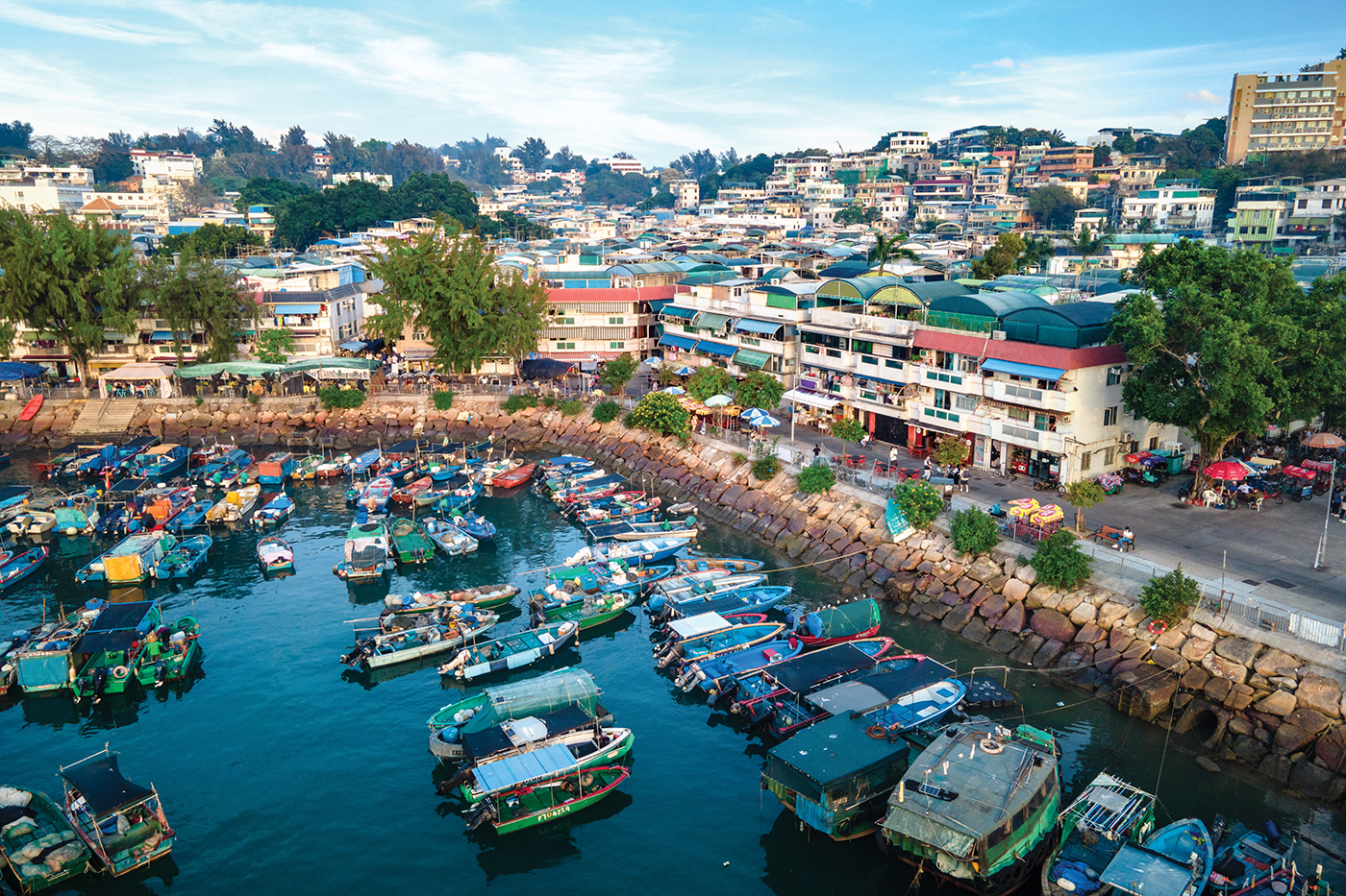 Traditional buns on Cheung Chau Island