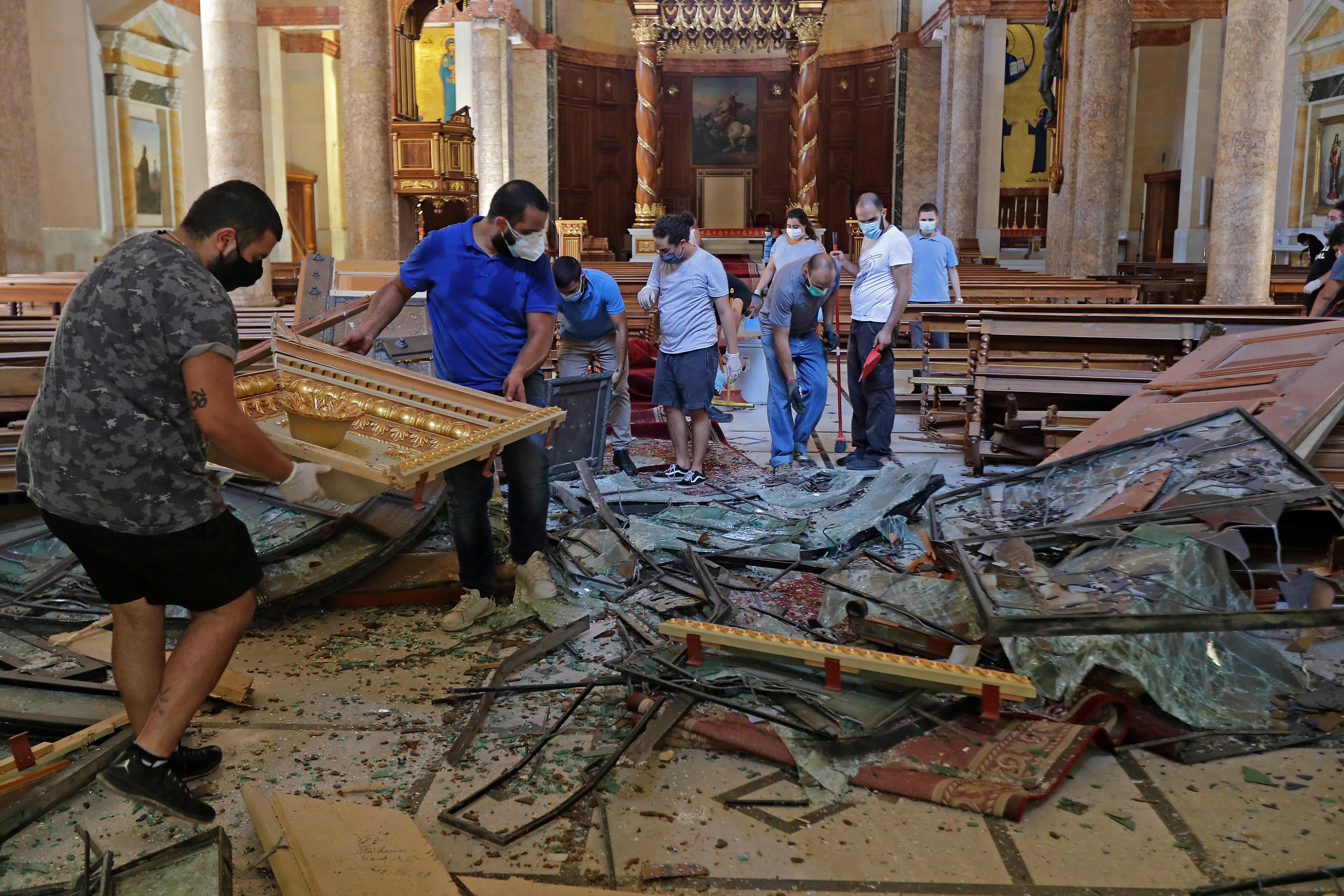 In Photos: Search For Survivors As Death Toll Rises After Beirut Blast ...