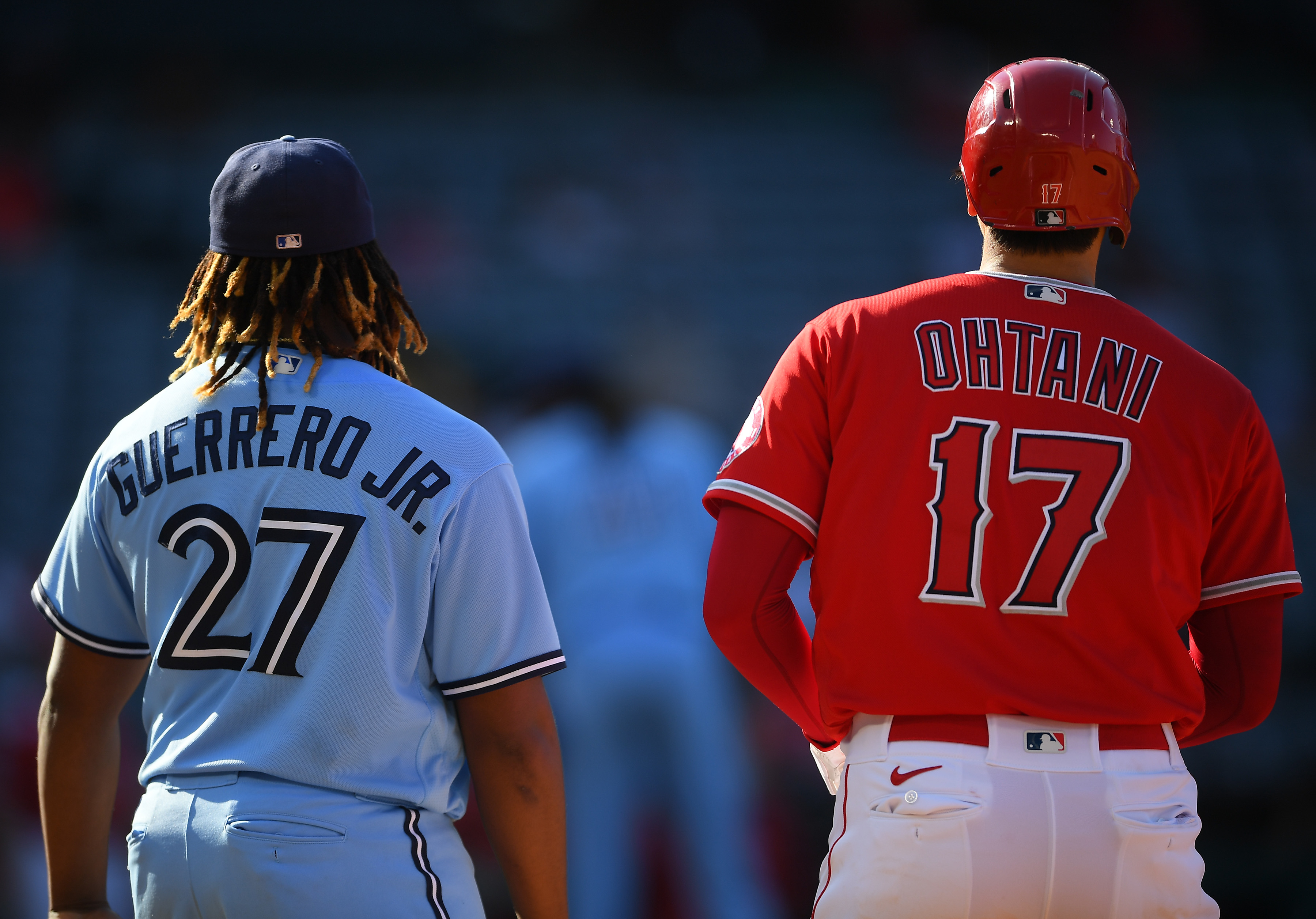 Guerrero Jr. helps Blue Jays split doubleheader with Angels - The San Diego  Union-Tribune