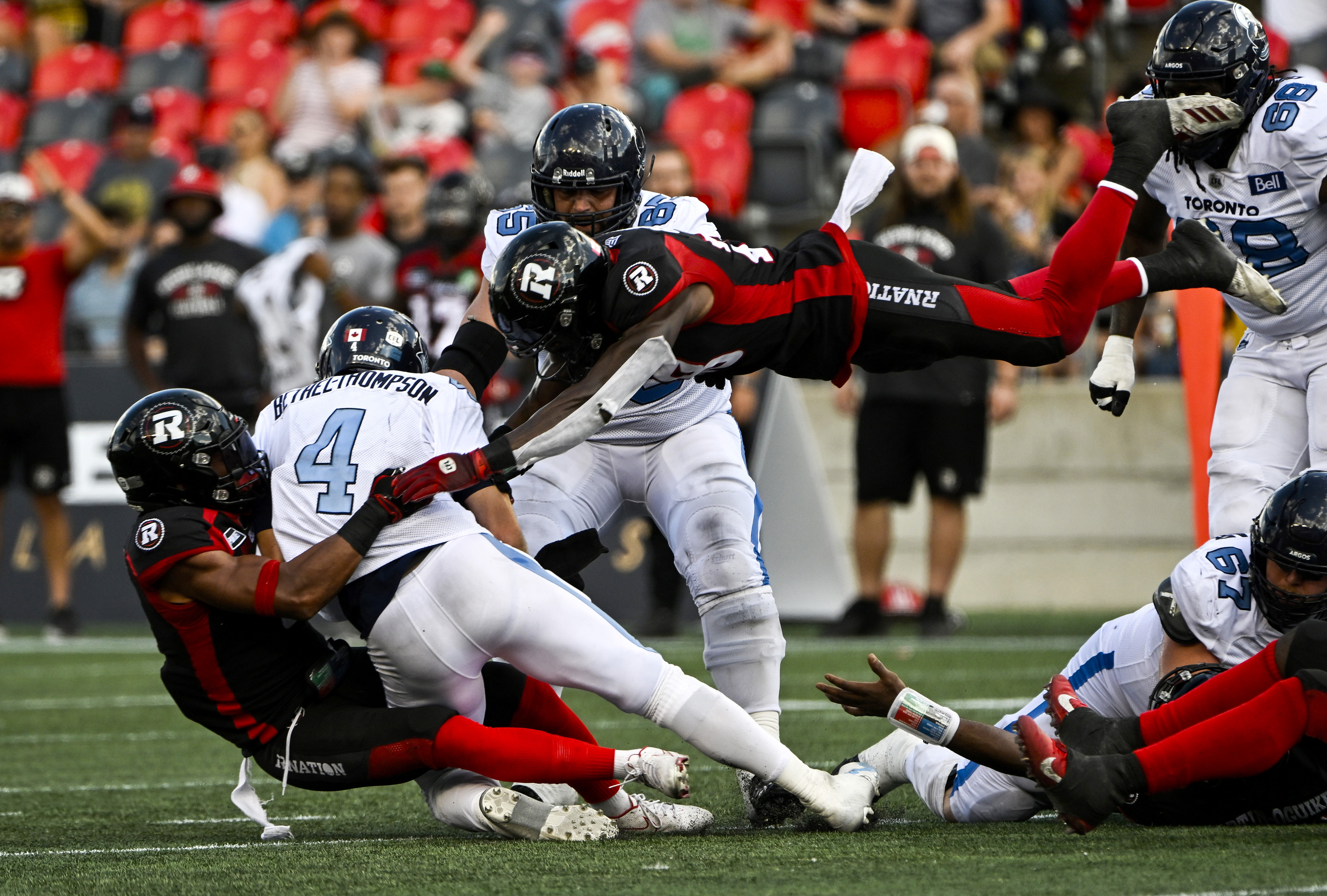 Toronto Argonauts can earn East Division playoff spot with home win over  B.C. Lions - Red Deer Advocate