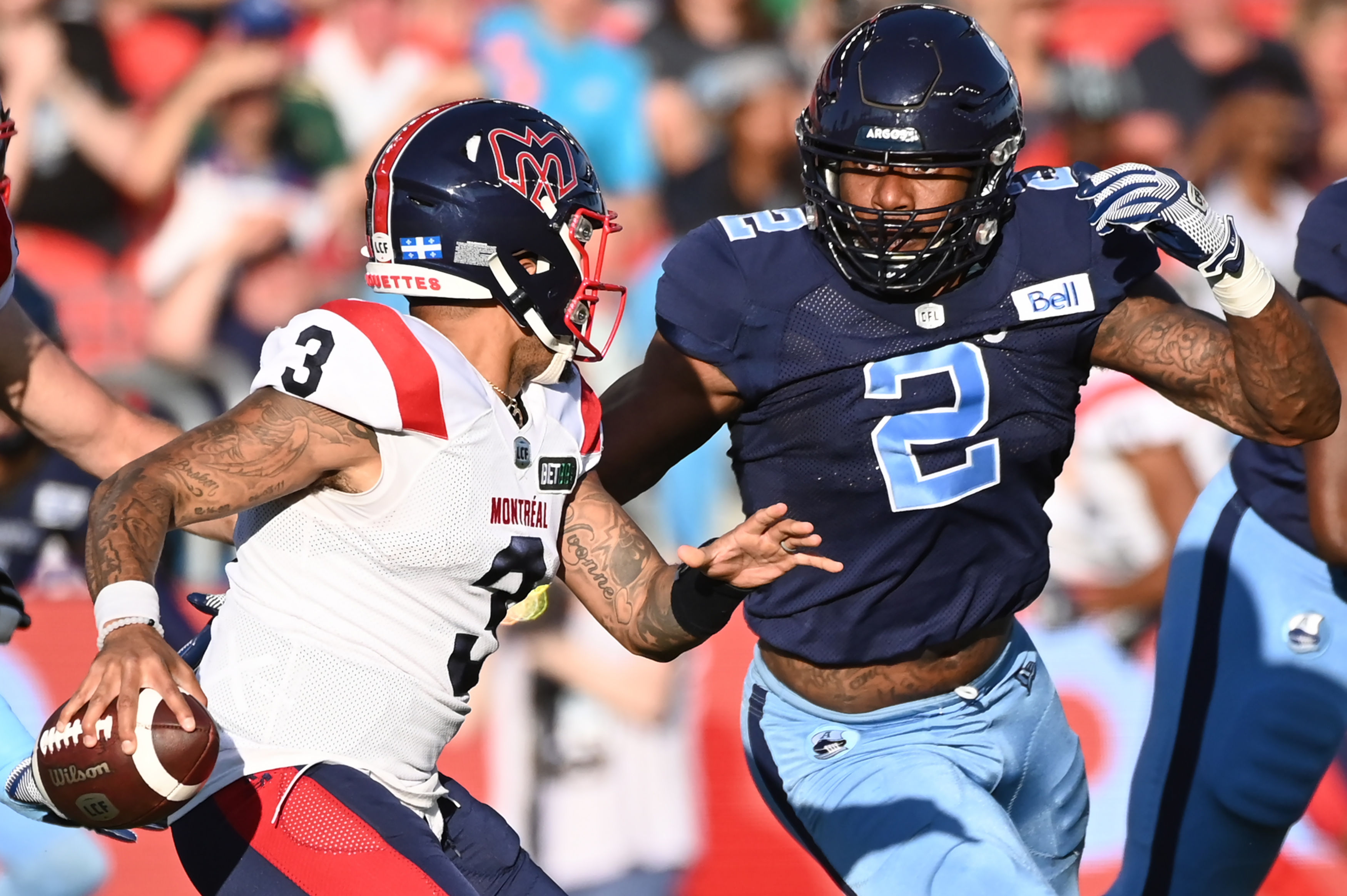 Argos secure 1st Grey Cup berth since 2017, beating Alouettes for 3rd time  this season